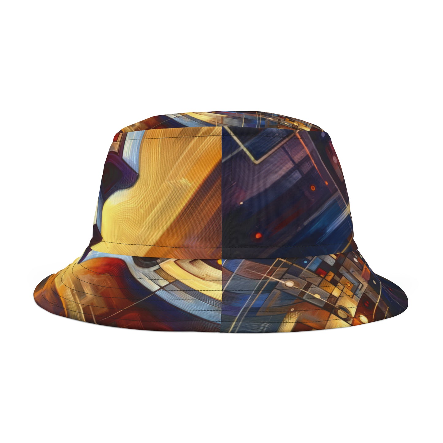 Reflective Tachism Shield Bucket Hat (AOP)