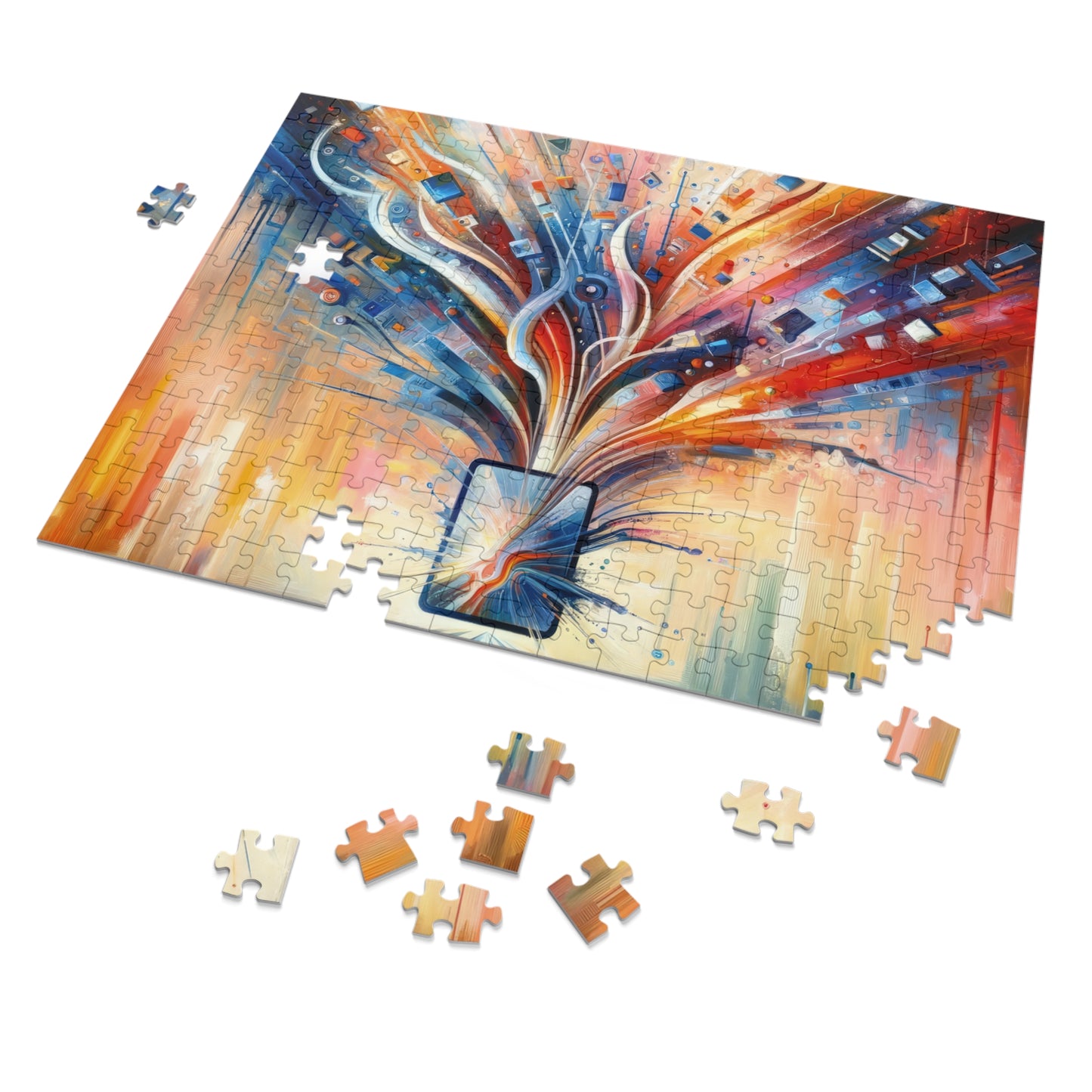 Empowerment Through Technology Jigsaw Puzzle (30, 110, 252, 500,1000-Piece)