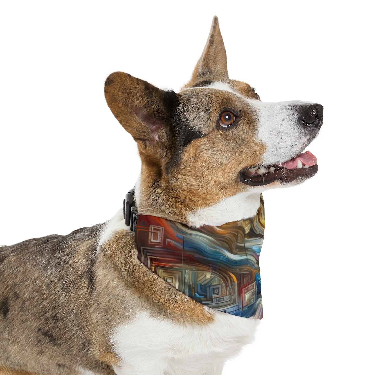 Woven Progress Tapestry Pet Bandana Collar
