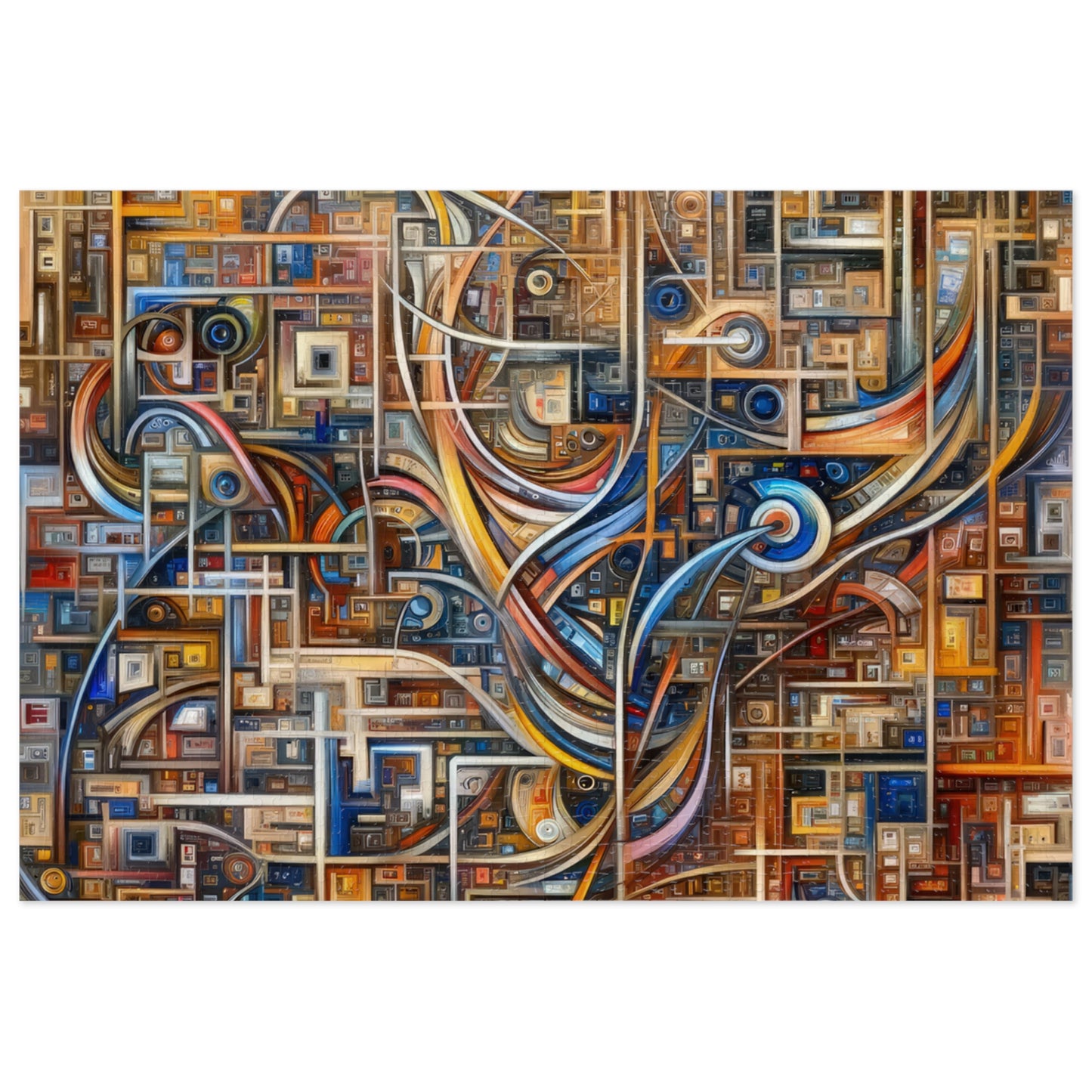 Intricate Life Tapestry Jigsaw Puzzle (30, 110, 252, 500,1000-Piece)