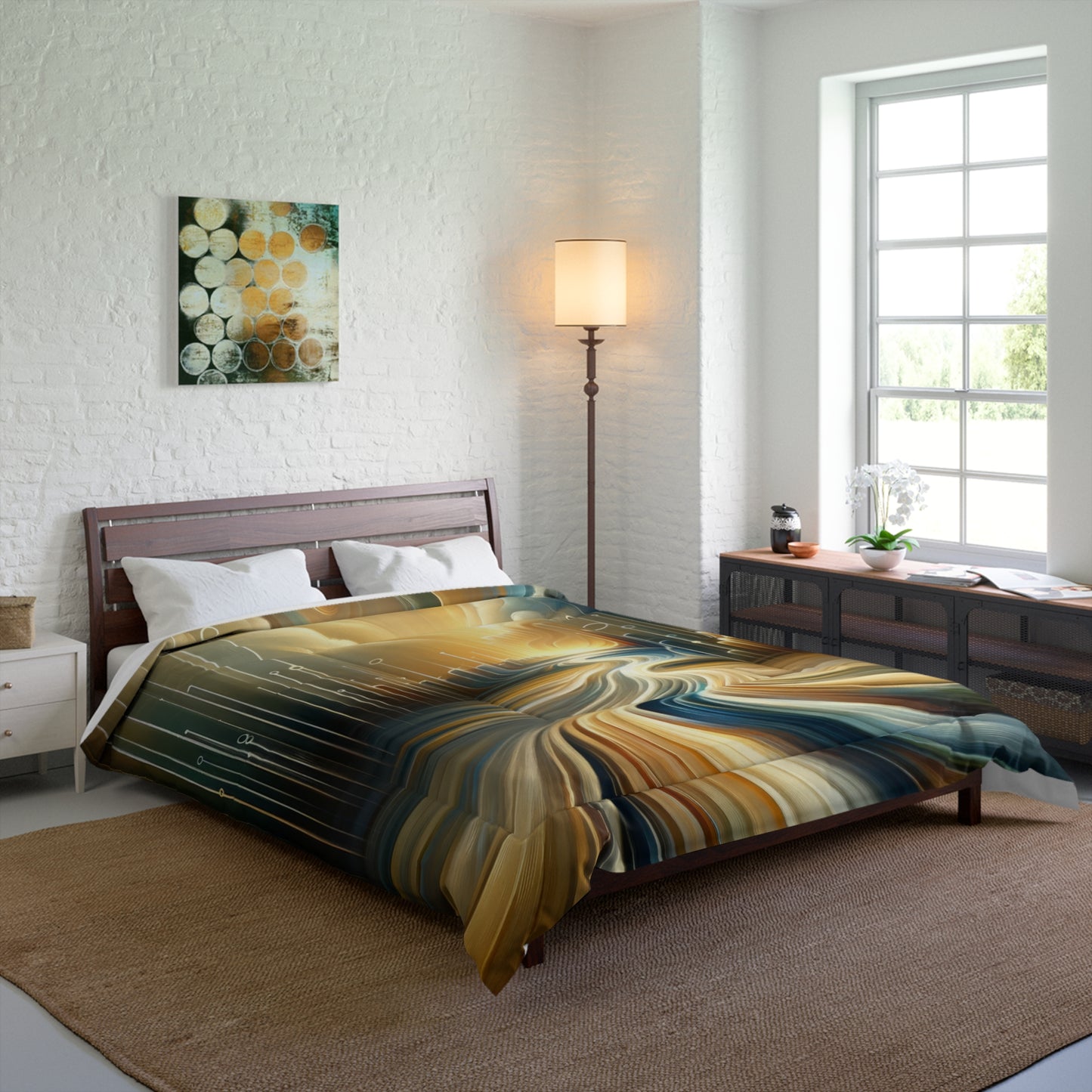 Frequency Shift Evocative Comforter