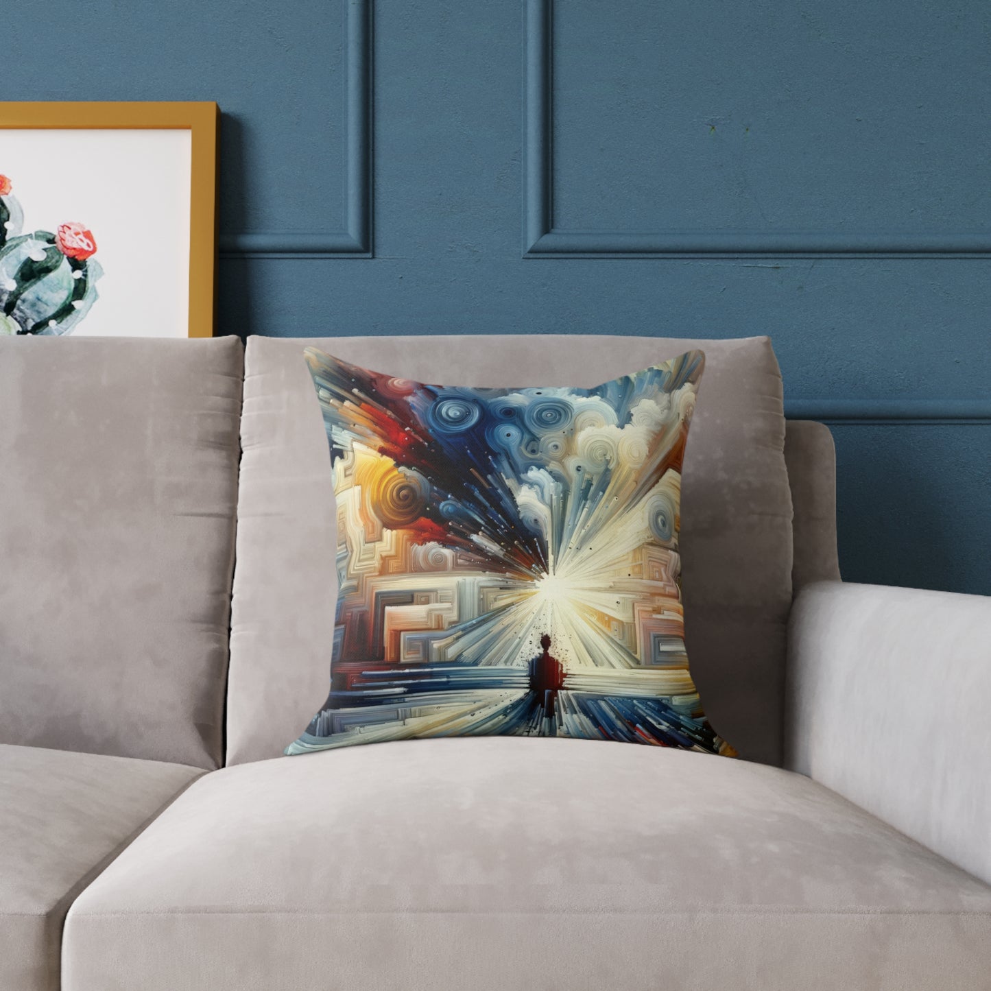 Memory Labyrinth Focus Spun Polyester Pillow