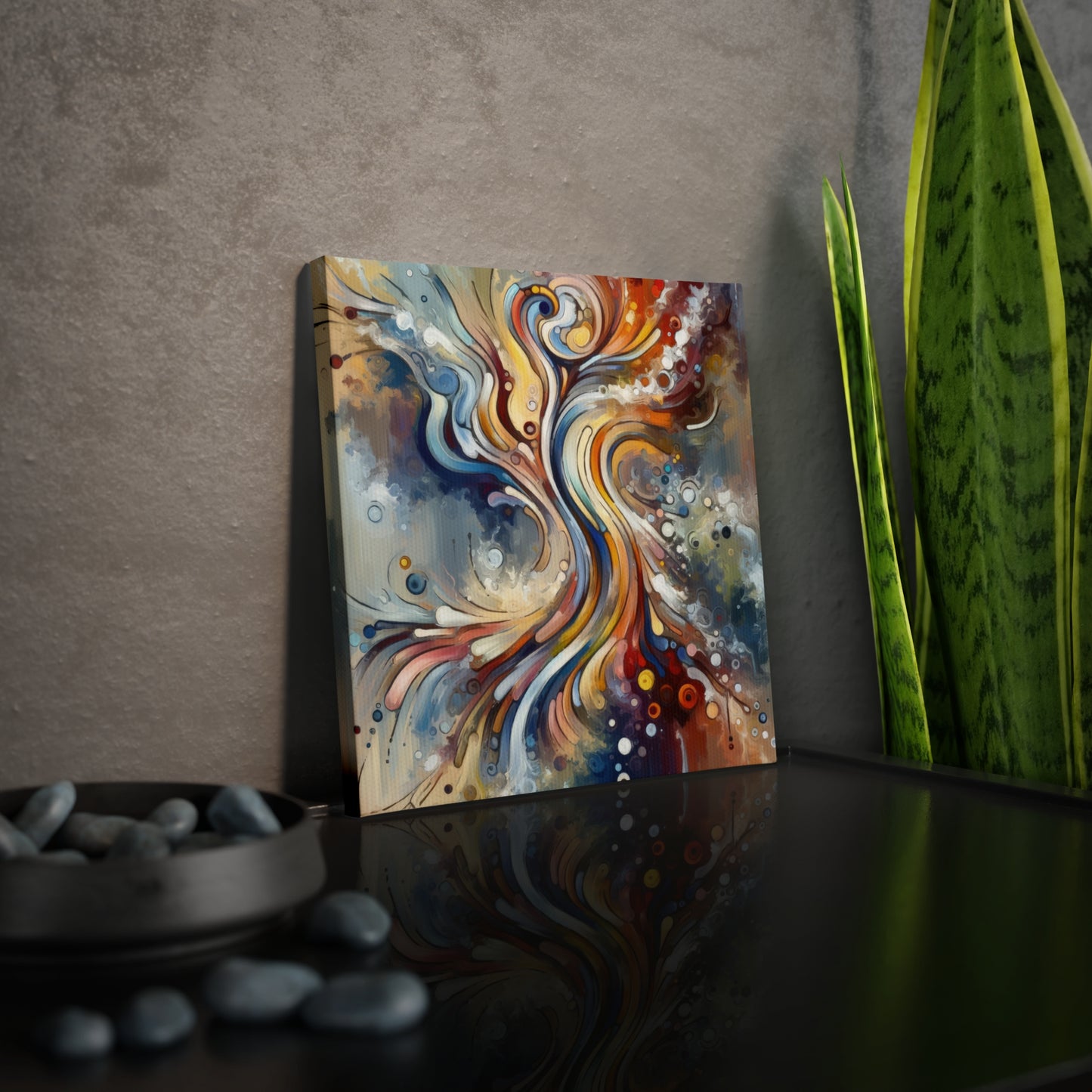 Mindfulness Motion Divine Canvas Photo Tile