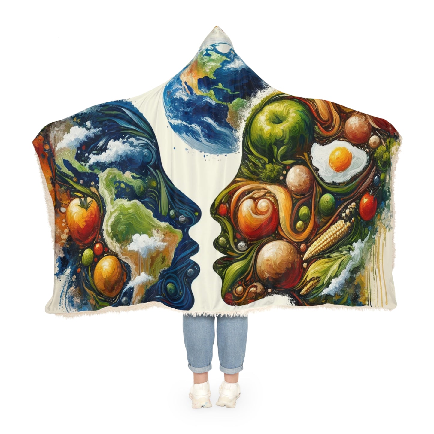 Earthly Dialogue Feast Snuggle Blanket