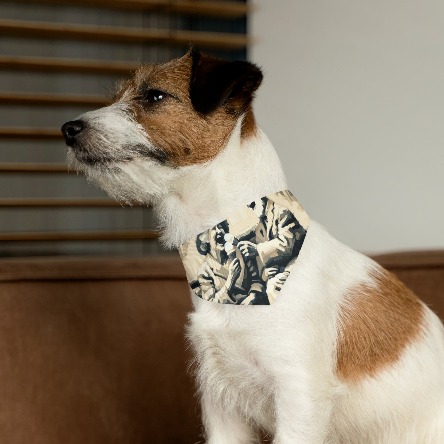 Joyful Companionship Serenity Pet Bandana Collar