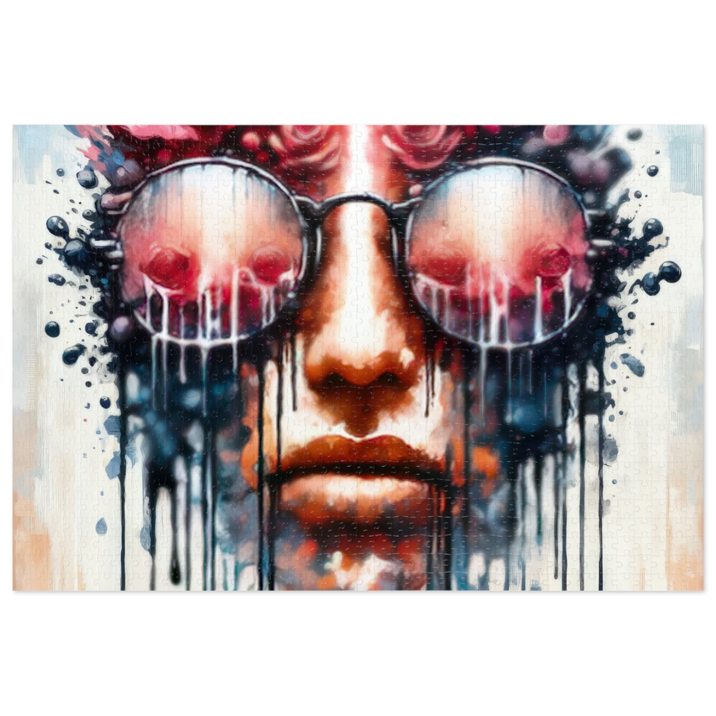 Perception Cleansing Tachism Jigsaw Puzzle (30, 110, 252, 500,1000-Piece)