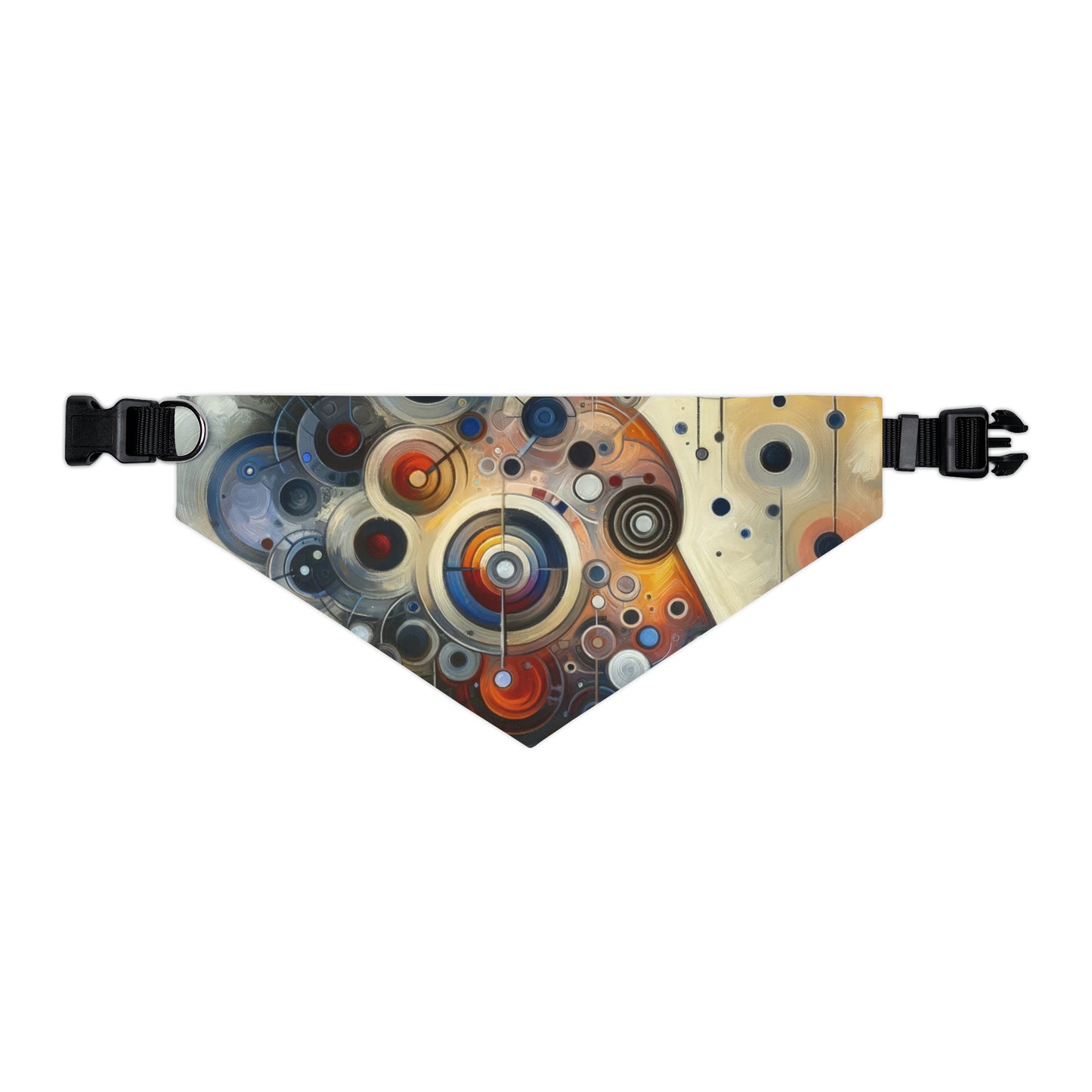 Mindful Tachism Engagement Pet Bandana Collar