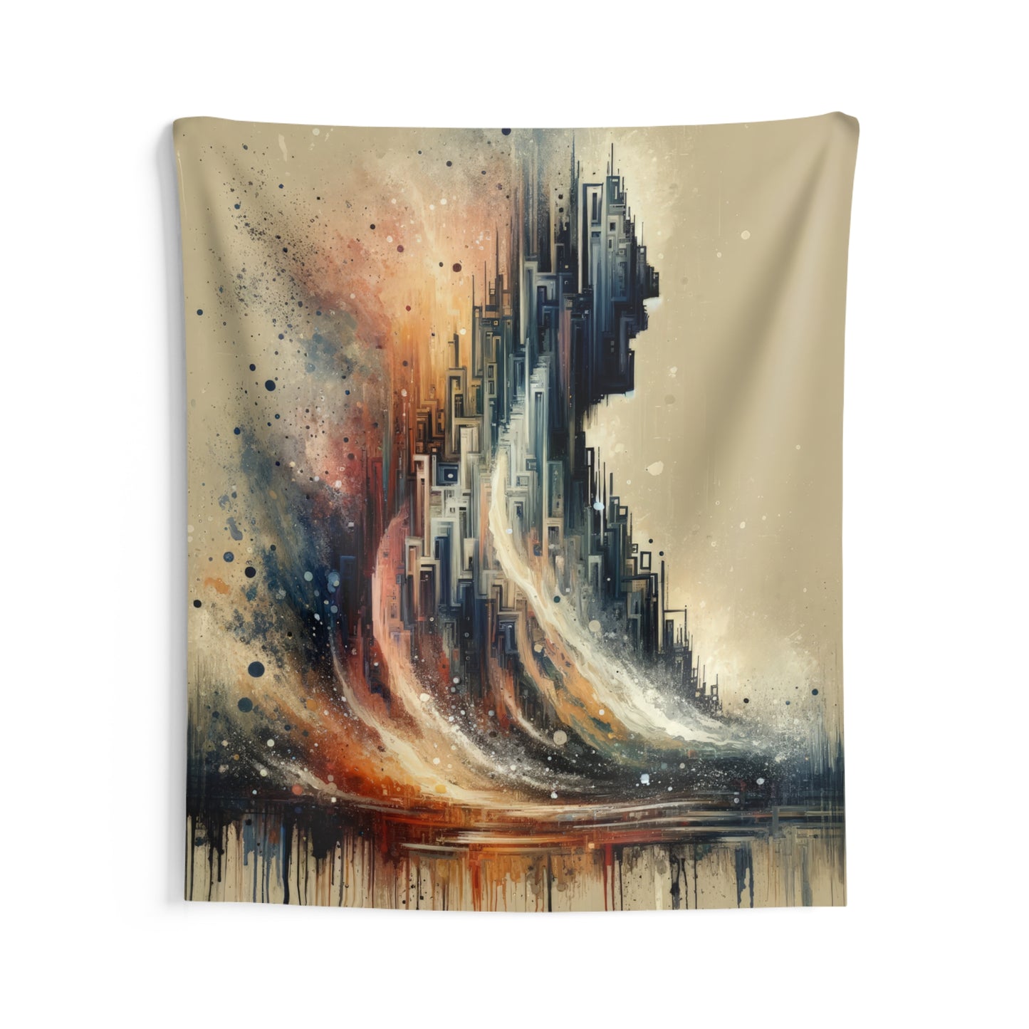 Enduring Echoes Resonance Indoor Wall Tapestries