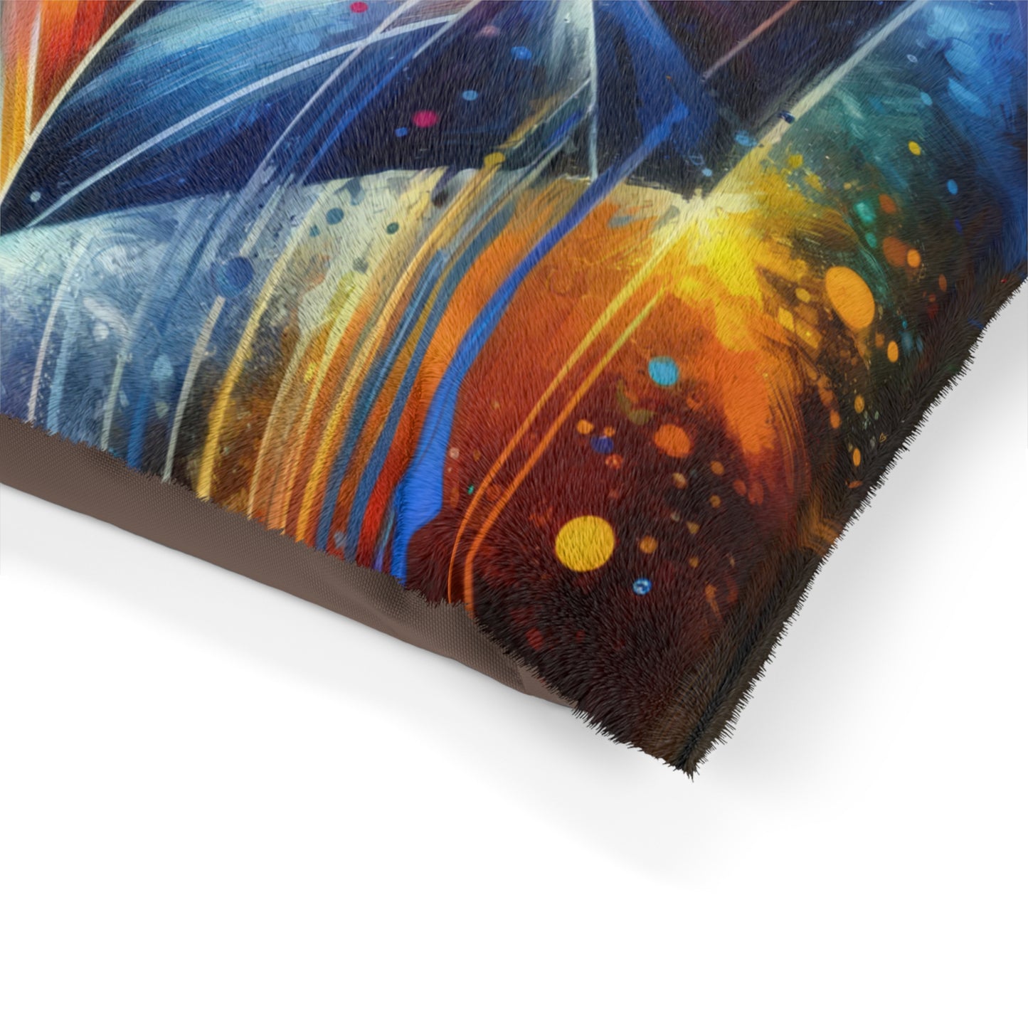 Prismatic Light Spectrum Pet Bed