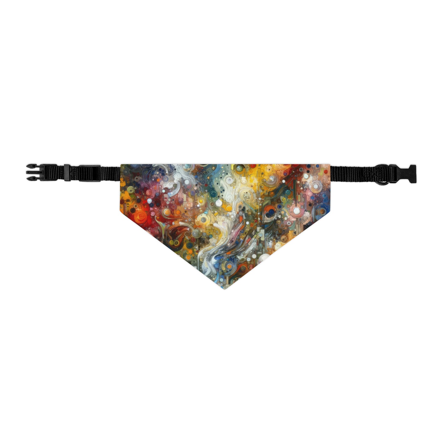 Perception Mosaic Abstract Pet Bandana Collar