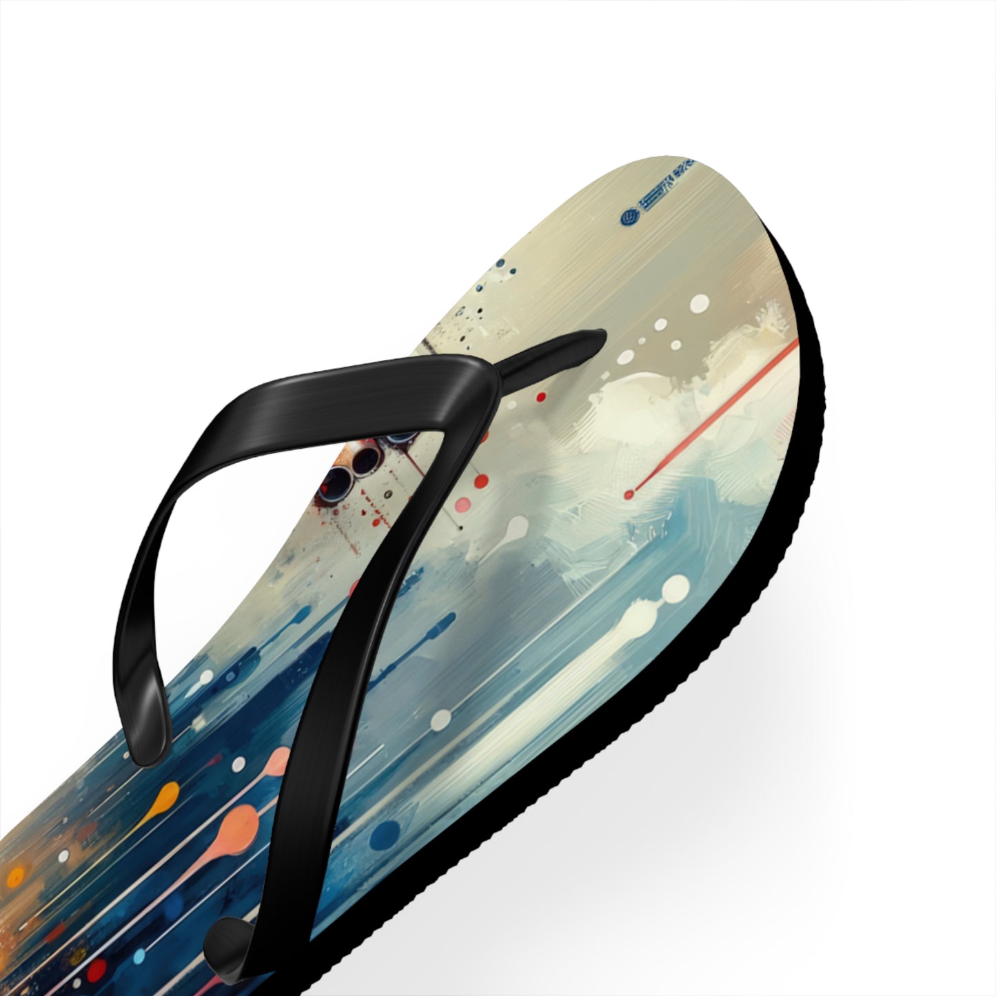 Rhythmic Heart Harmony Flip Flops