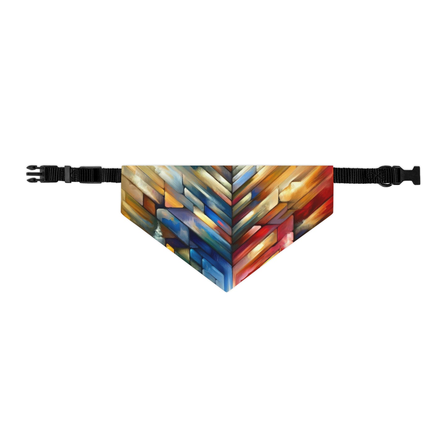 Anchored Tenets Abstraction Pet Bandana Collar