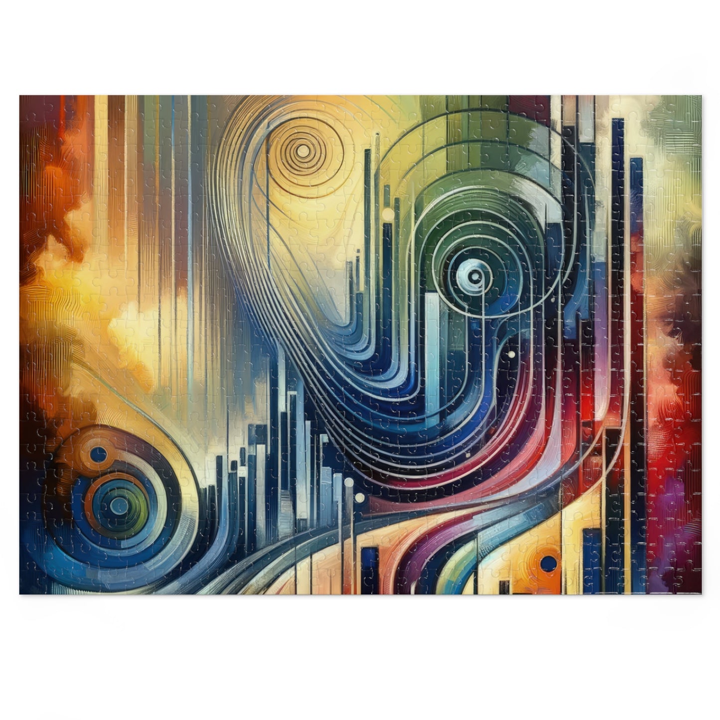 Effort Amplifies Outcome Jigsaw Puzzle (30, 110, 252, 500,1000-Piece)