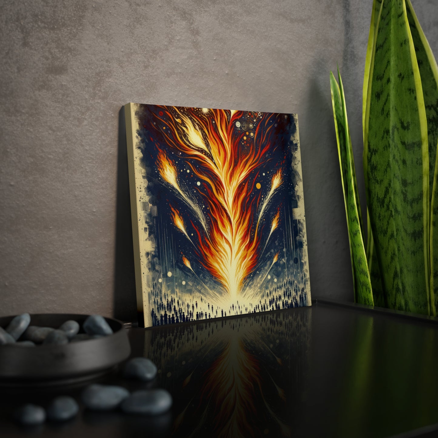 Ignition Change Catalyst Canvas Photo Tile