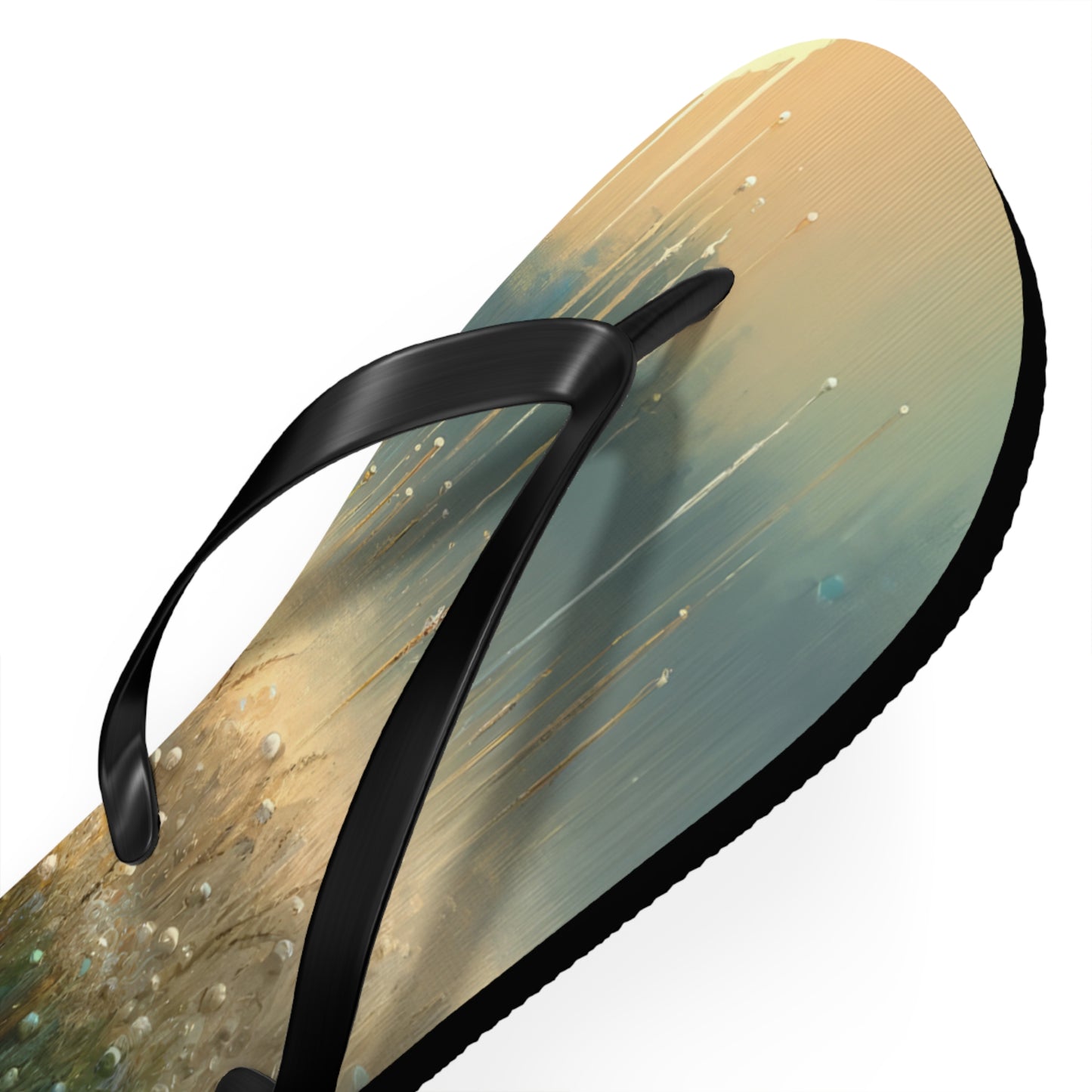 Observant Delicacy Heart Flip Flops