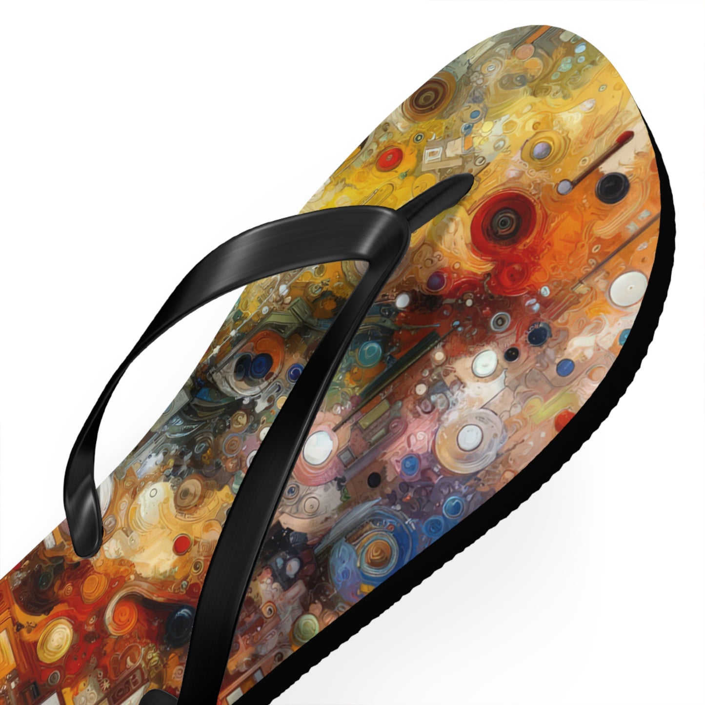 Perception Mosaic Abstract Flip Flops