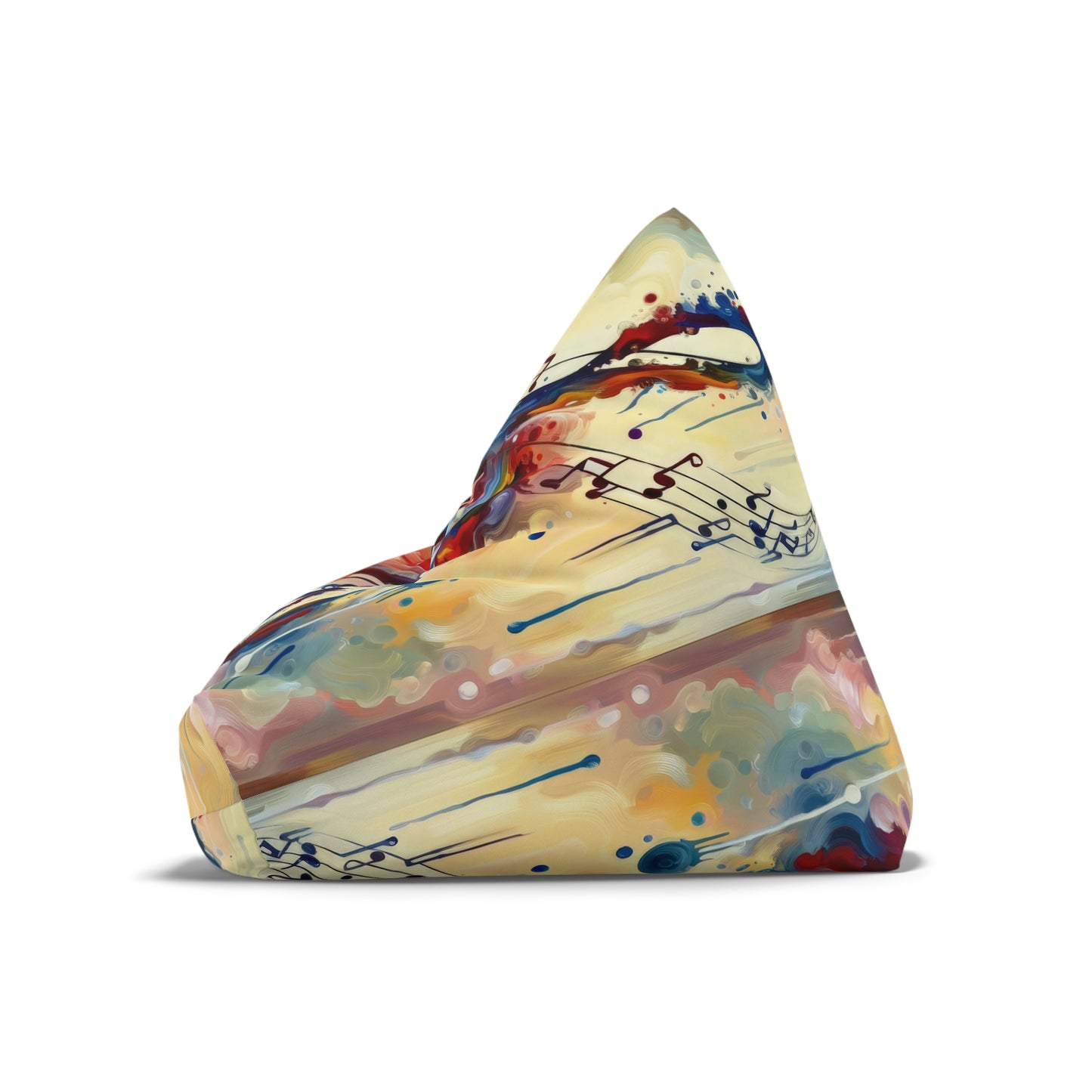 Harmonizing Melody Life Bean Bag Chair Cover