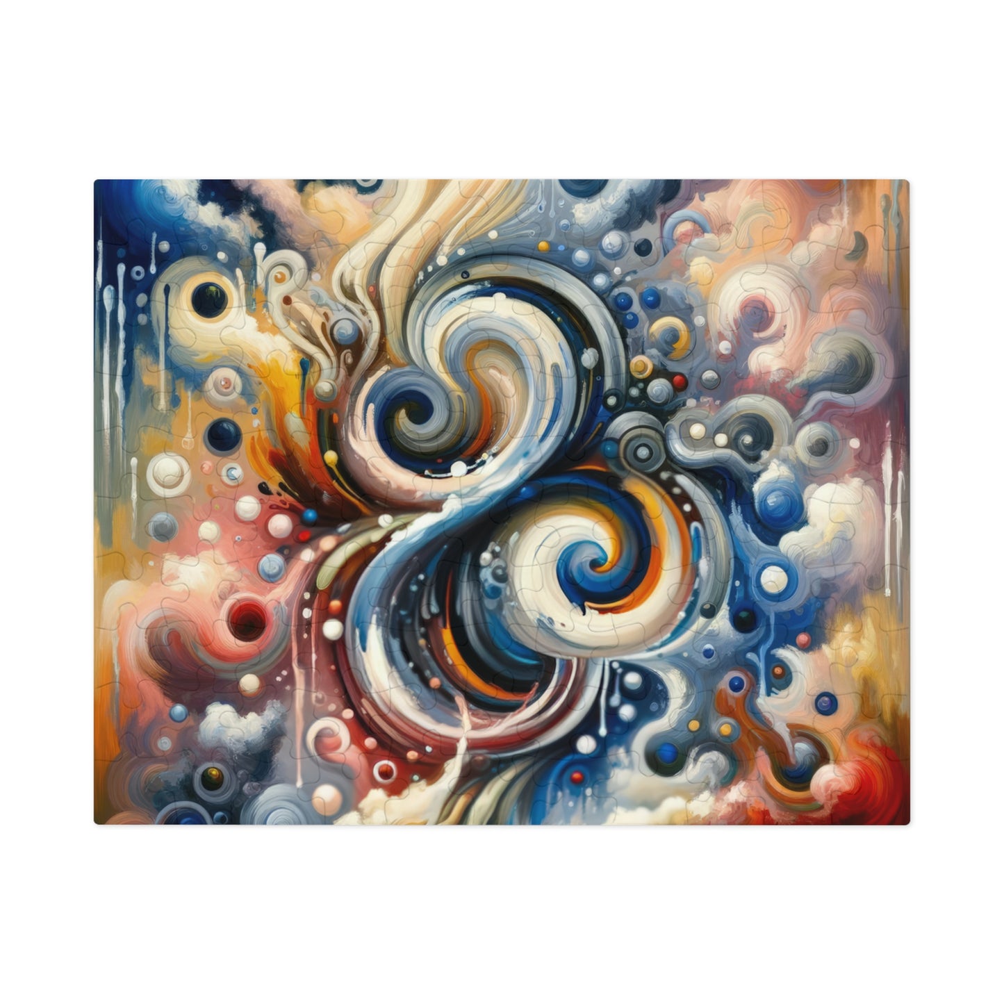 Paradoxical Embrace Tachism Jigsaw Puzzle (30, 110, 252, 500,1000-Piece)