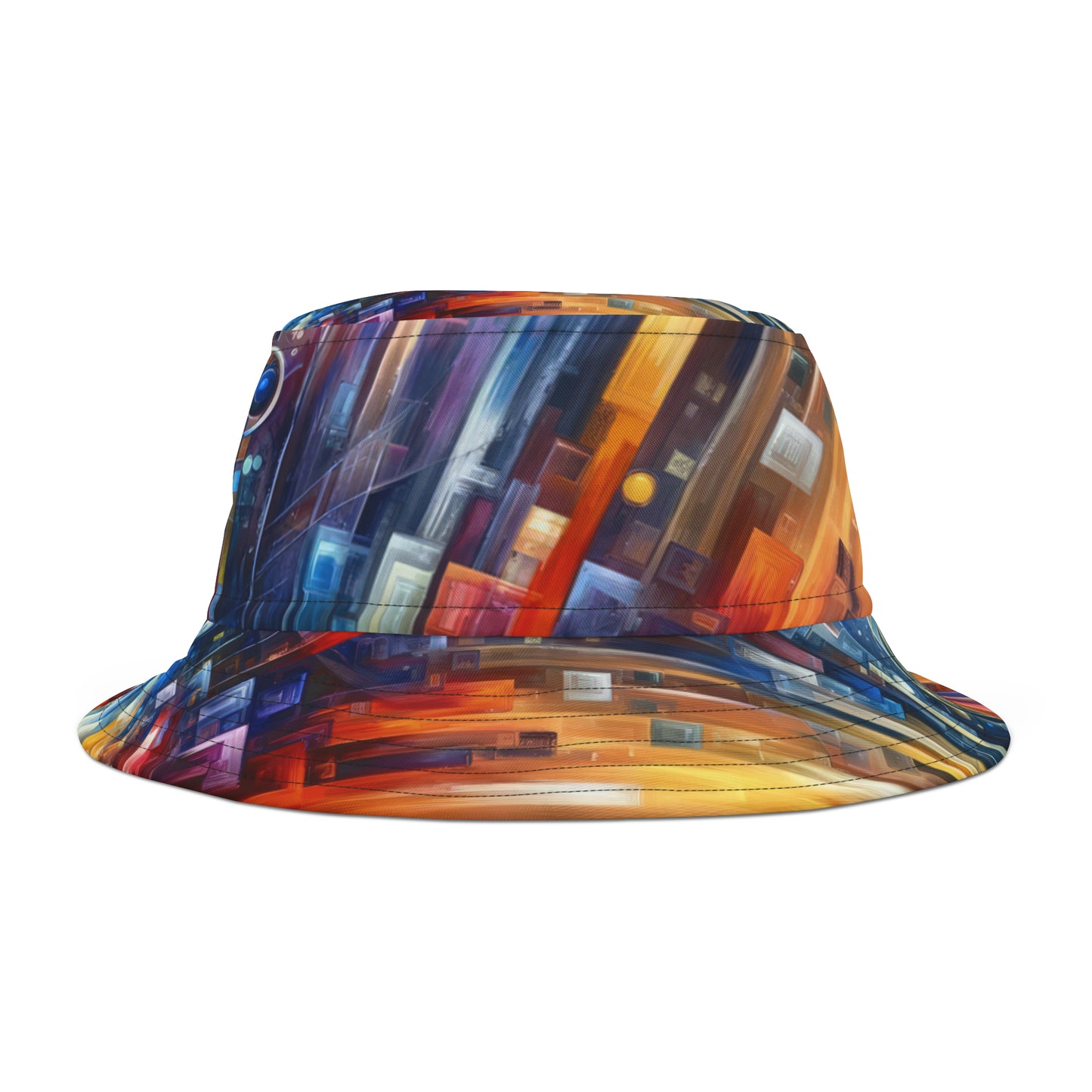 Symphonic Glass Resonance Bucket Hat (AOP)
