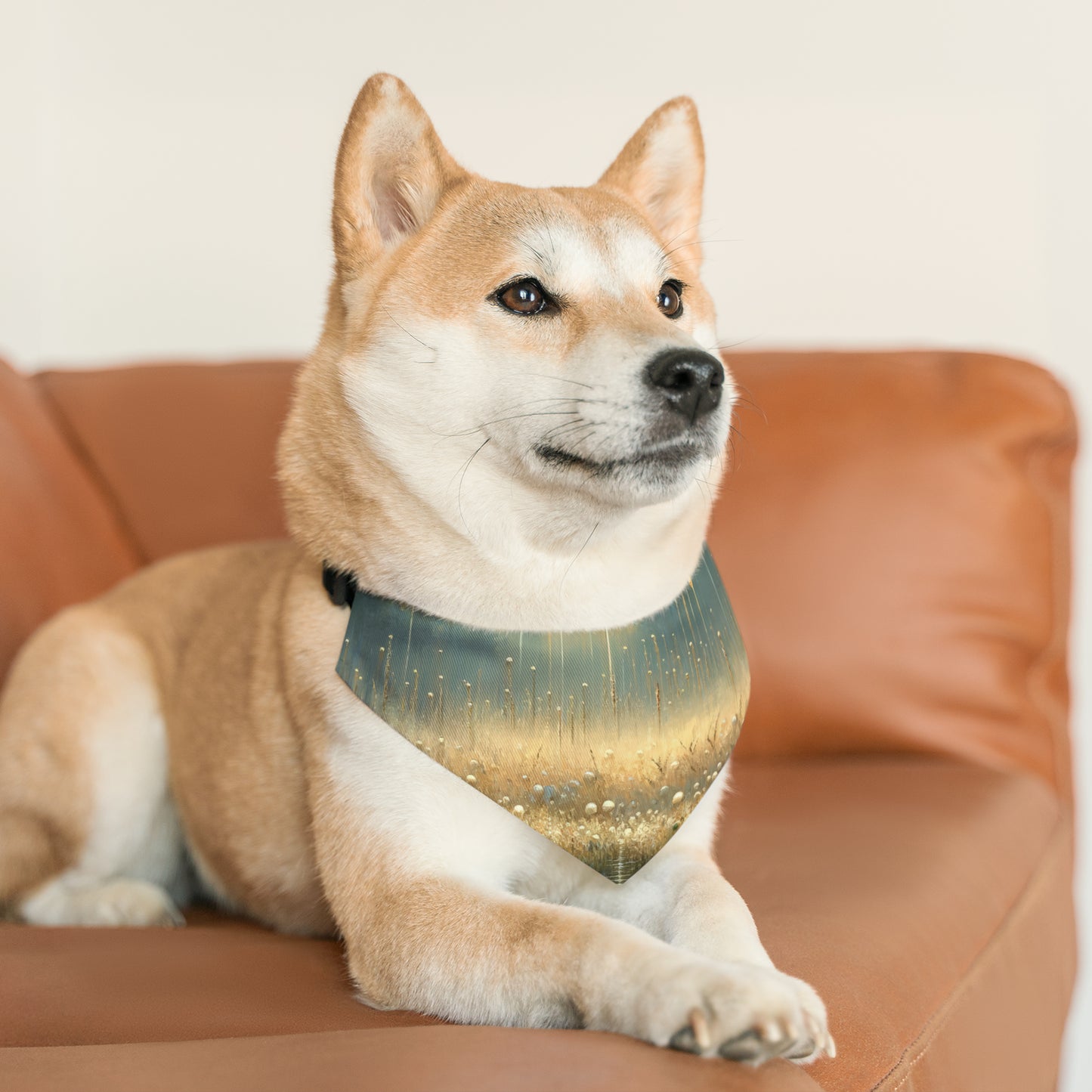 Observant Delicacy Heart Pet Bandana Collar