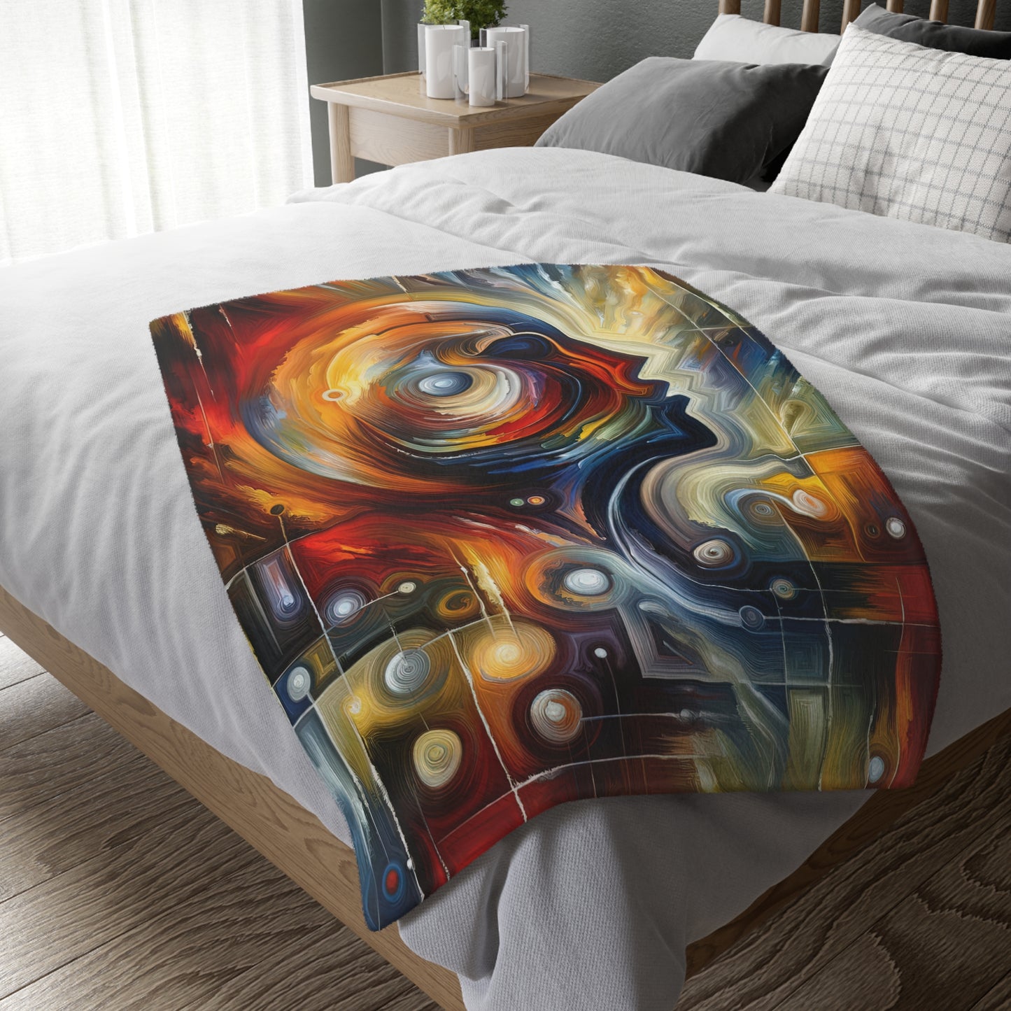 Vulnerability Emotional Exchange Velveteen Microfiber Blanket (Two-sided print)