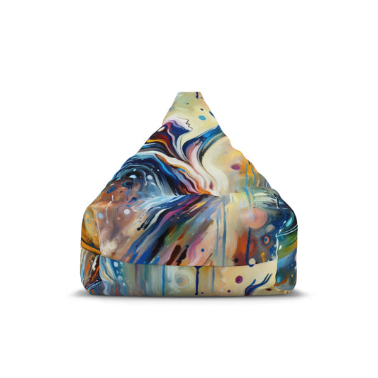 Journey Embrace Tachism Bean Bag Chair Cover