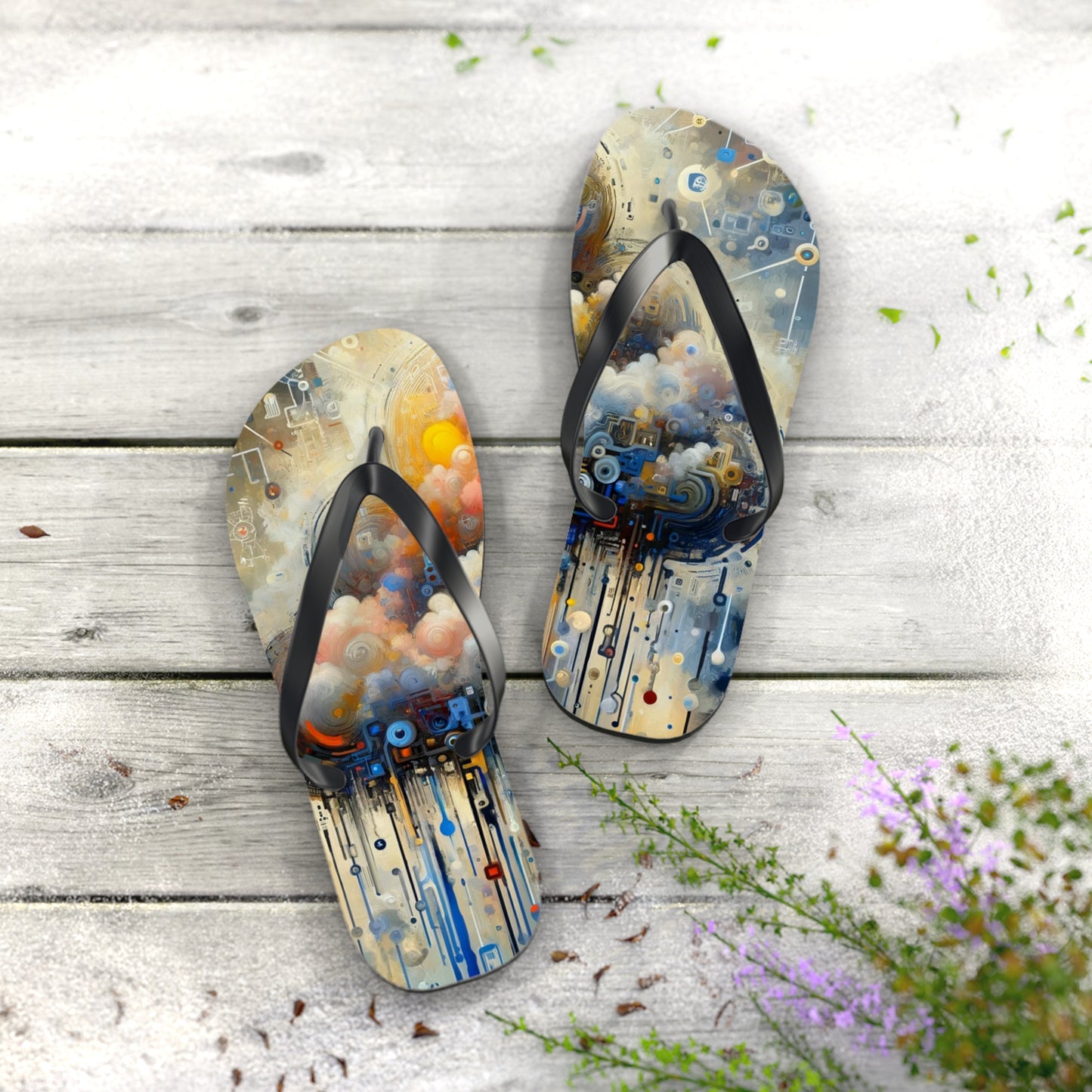 Cloud Community Crafting Flip Flops