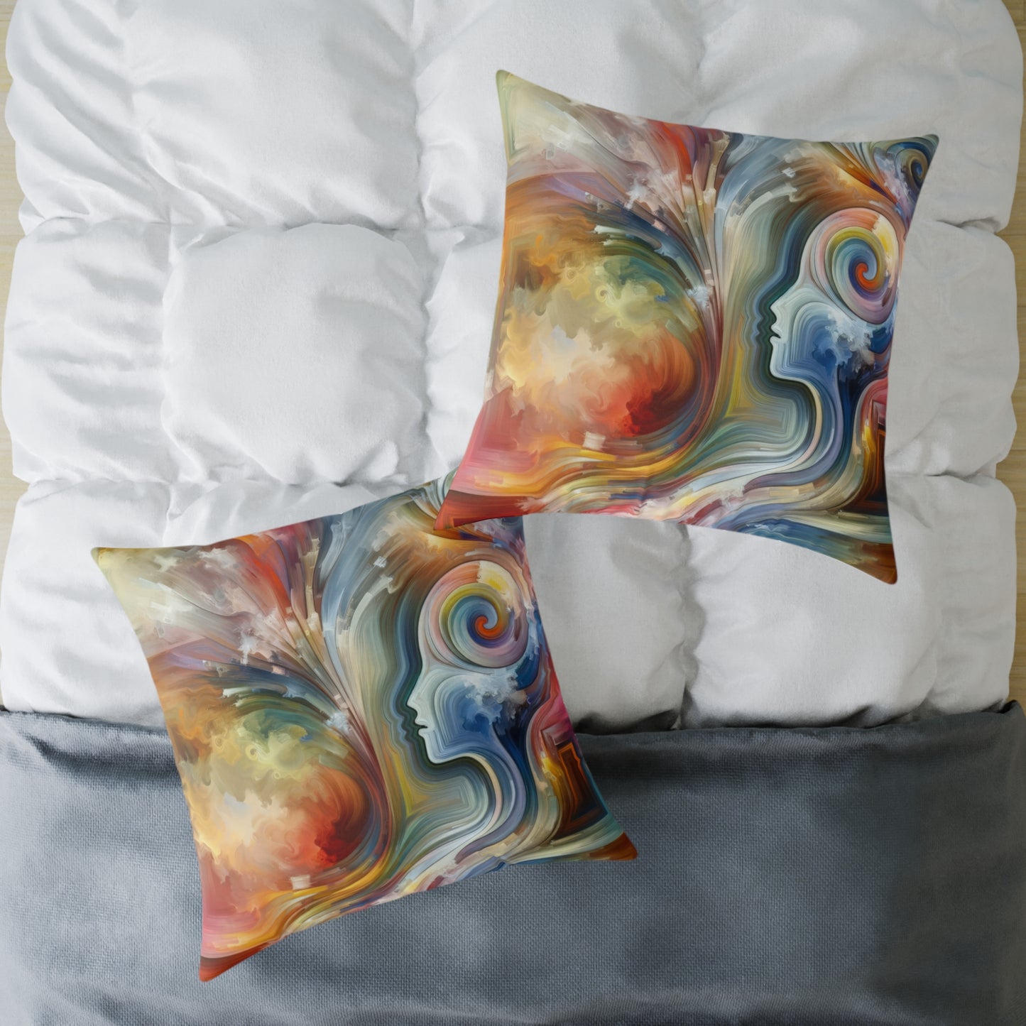 Empathy Binding Spirit Spun Polyester Pillow