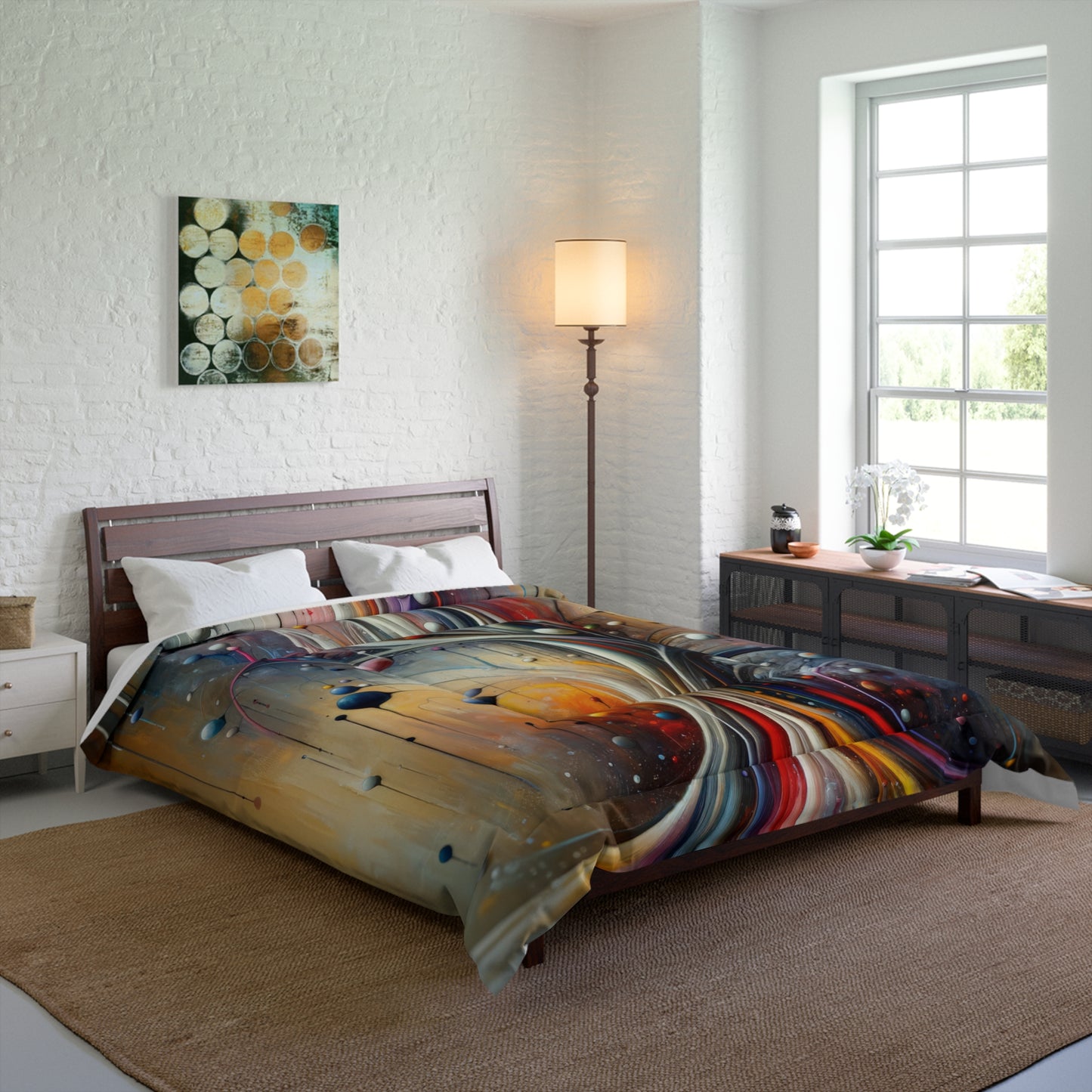 Invisible Threads Influence Comforter