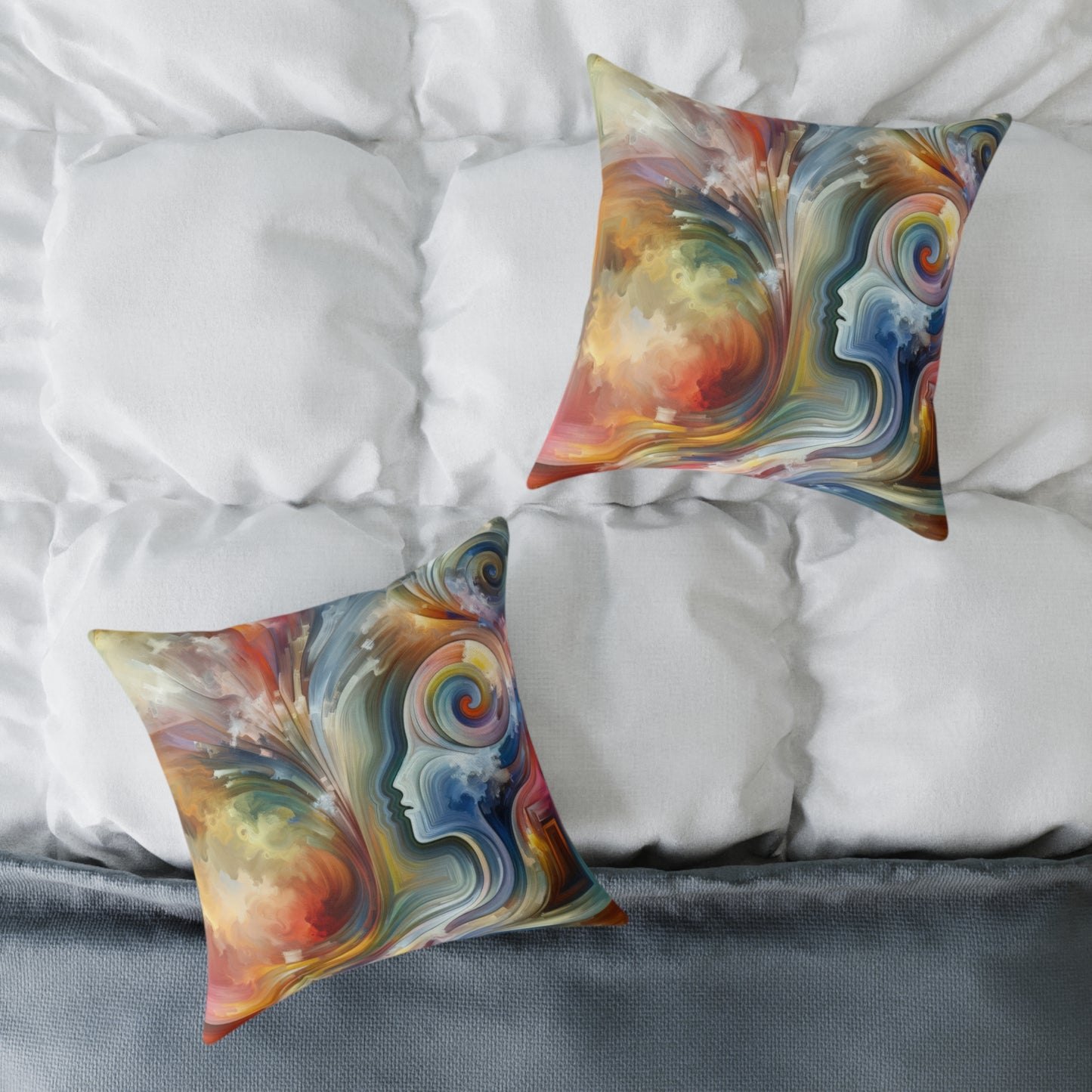 Empathy Binding Spirit Spun Polyester Pillow