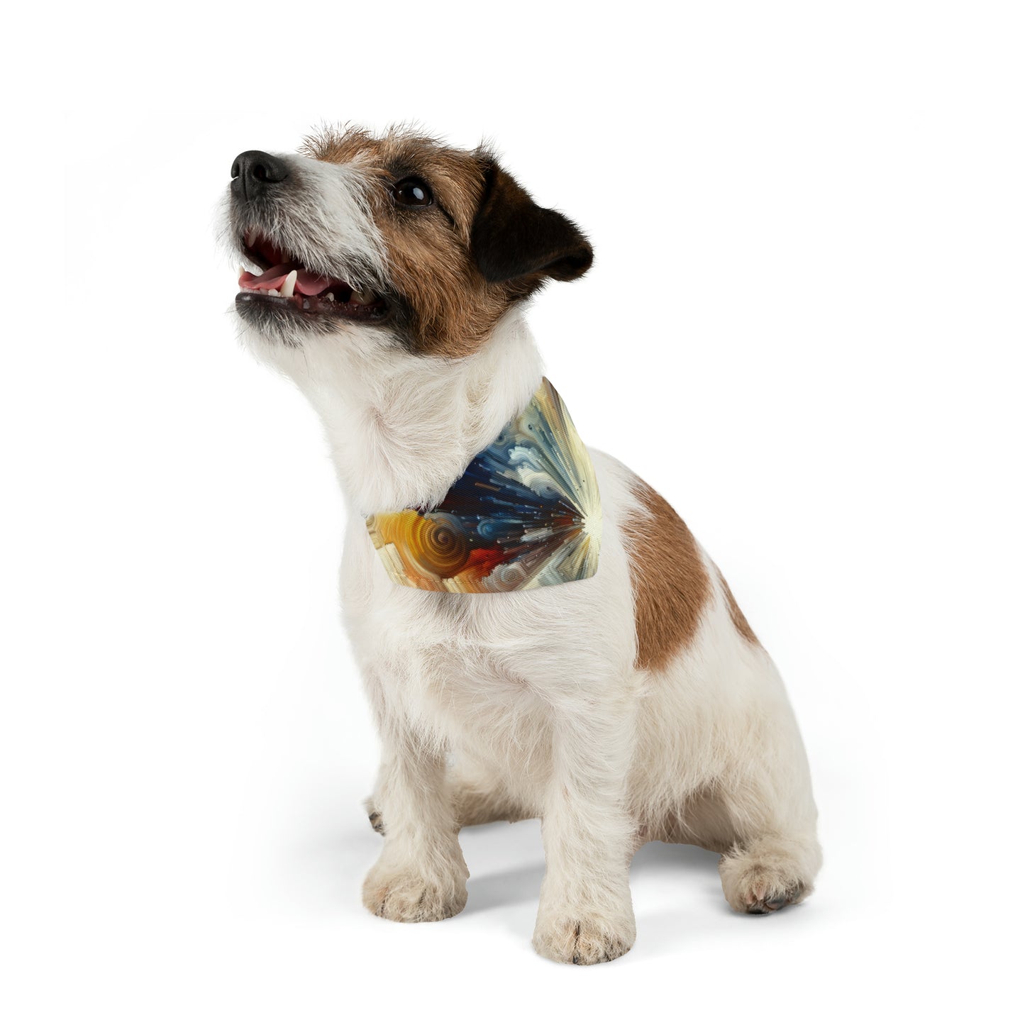 Memory Labyrinth Focus Pet Bandana Collar