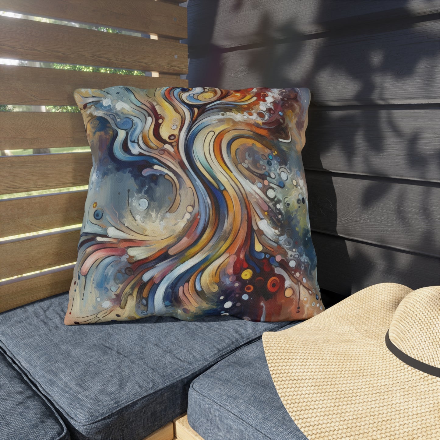Mindfulness Motion Divine Outdoor Pillows