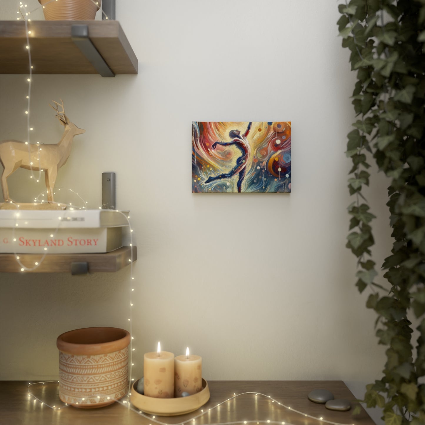 Wholehearted Divine Dance Canvas Photo Tile