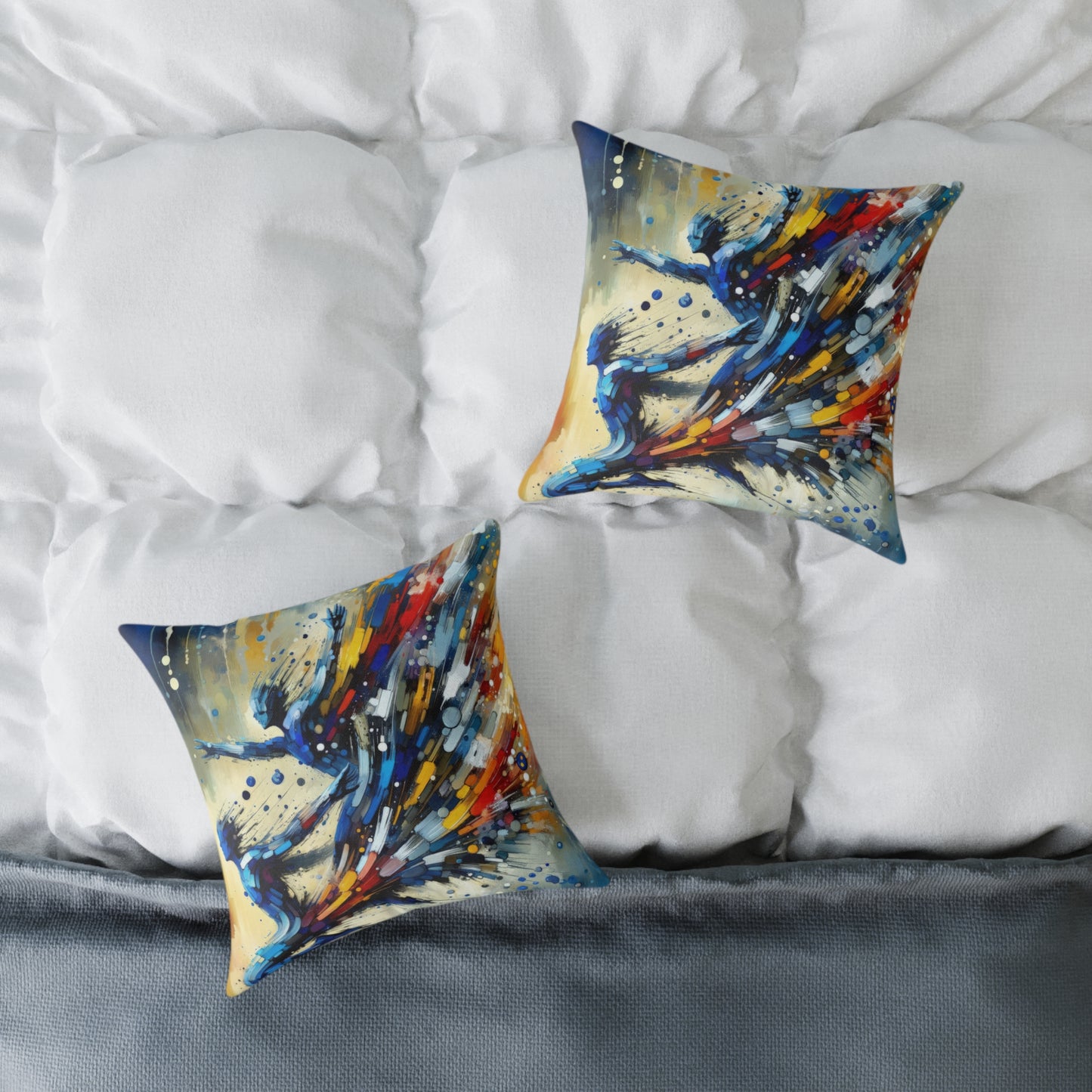 Empowering Mastery Cascade Spun Polyester Pillow