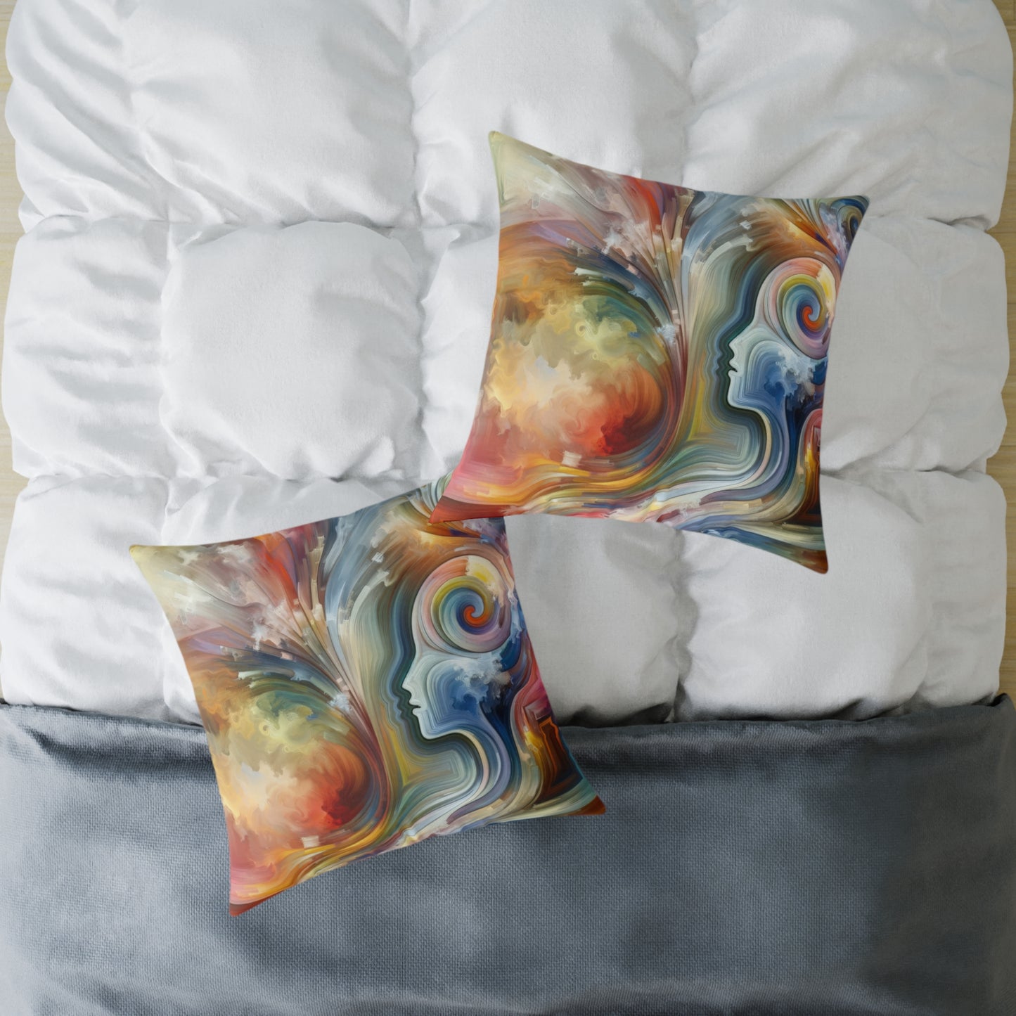 Empathy Binding Spirit Spun Polyester Pillow