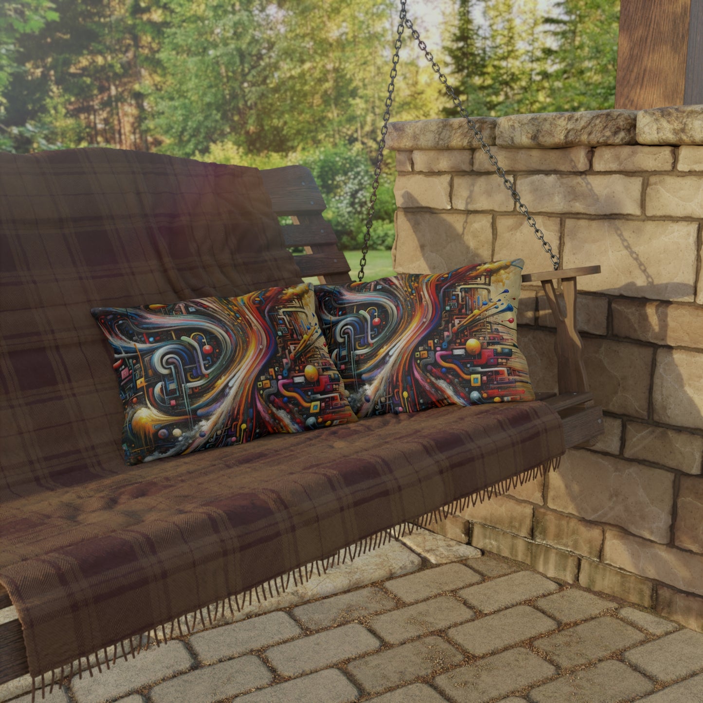 Information Bottleneck Cascade Outdoor Pillows