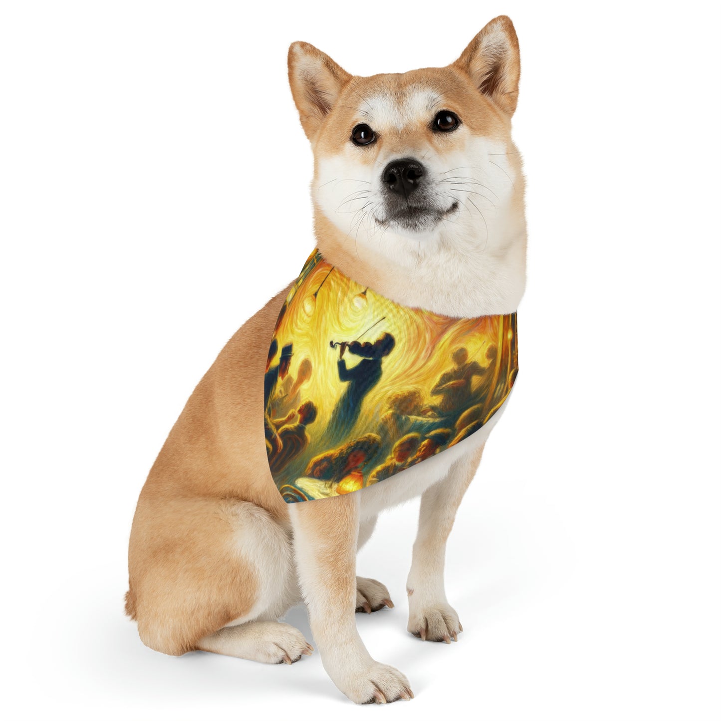 Bistro Emotive Entry Pet Bandana Collar