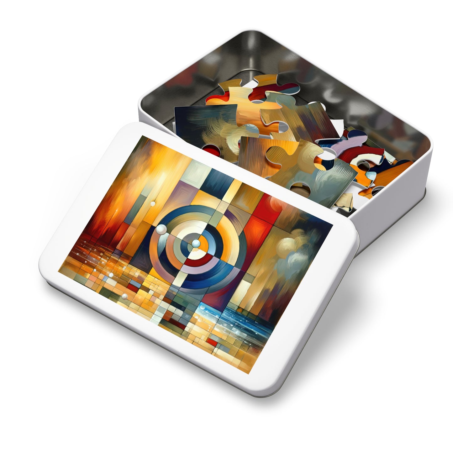 Oneness Through Tachism Jigsaw Puzzle (30, 110, 252, 500,1000-Piece)