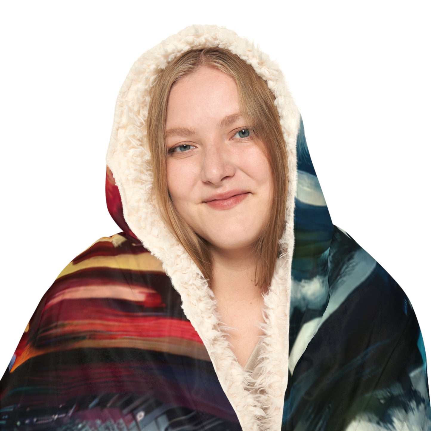 Rapid Perspective Shift Snuggle Blanket