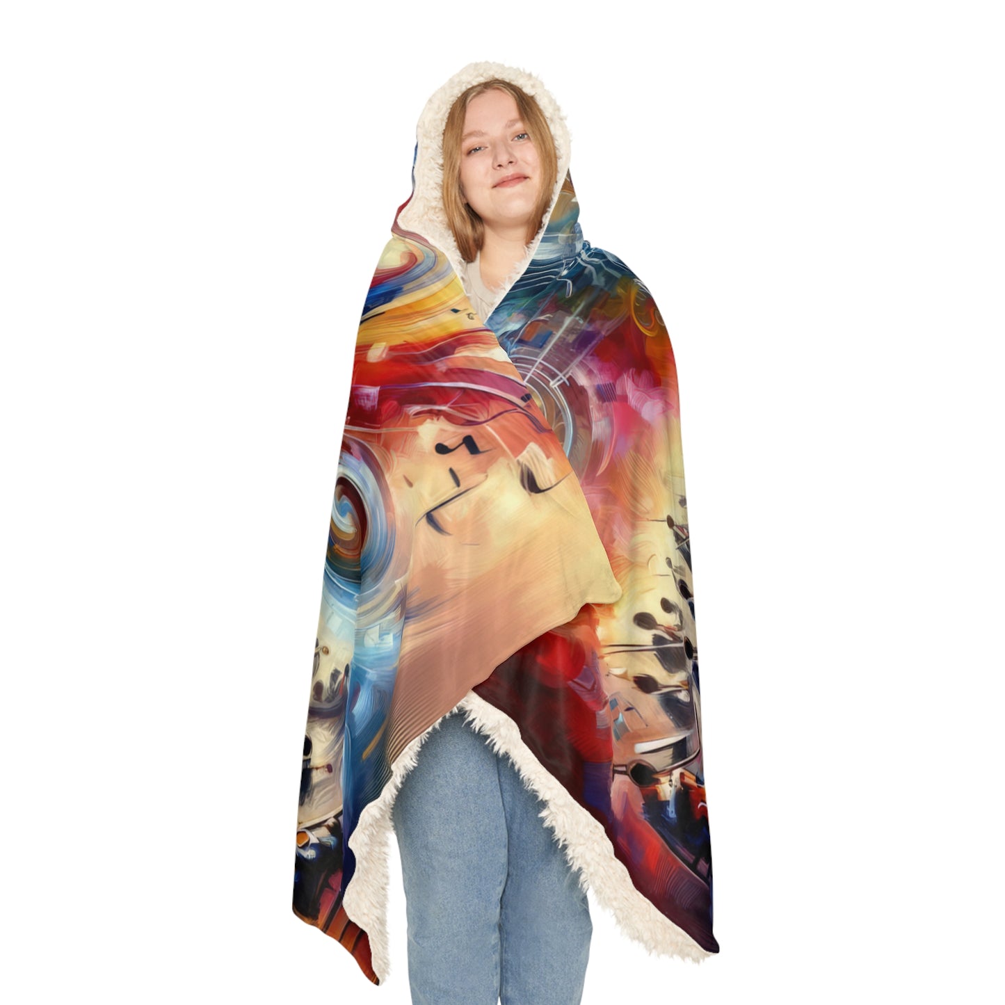 Vibrant Maestro Symphony Snuggle Blanket