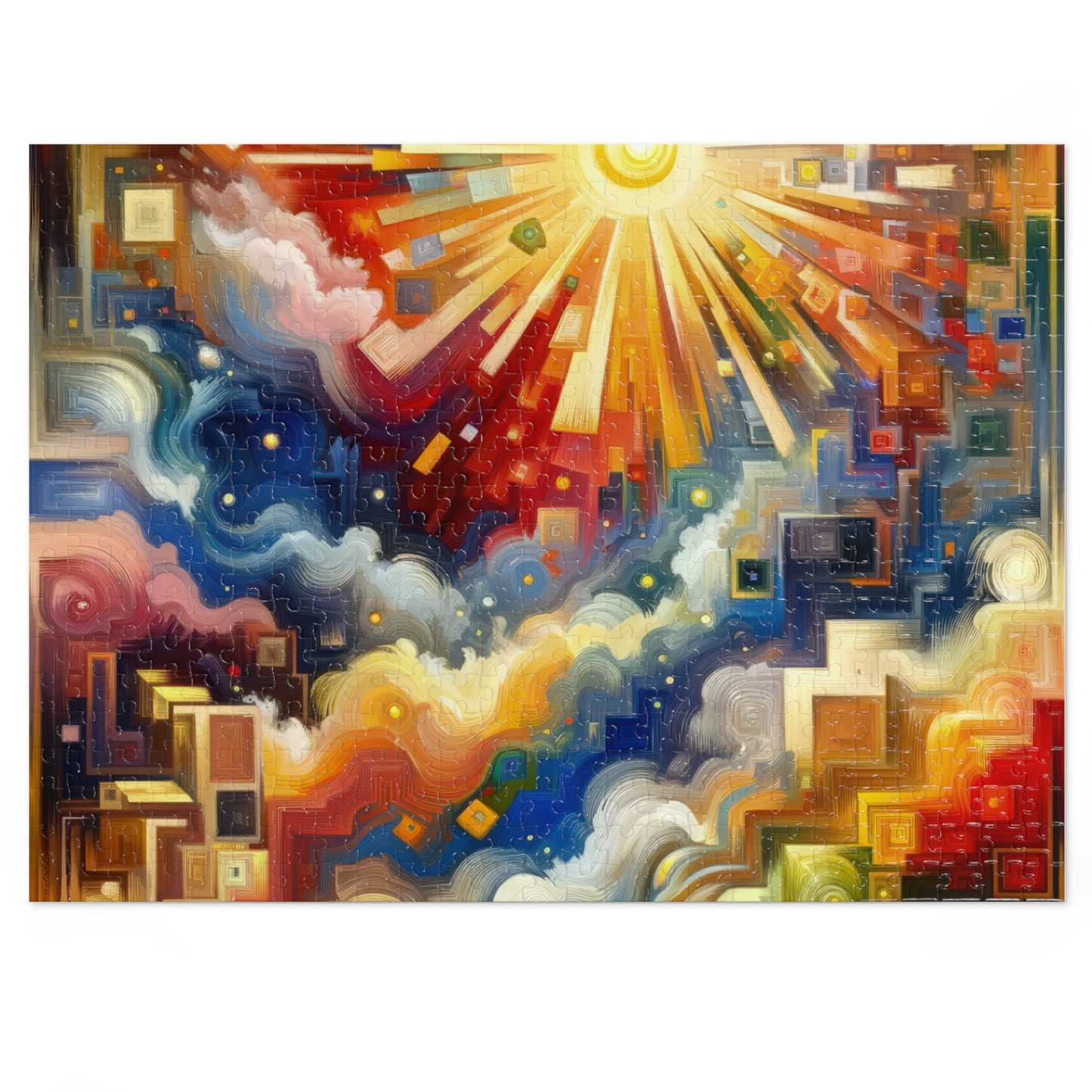 Abundant Resources Burst Jigsaw Puzzle (30, 110, 252, 500,1000-Piece)