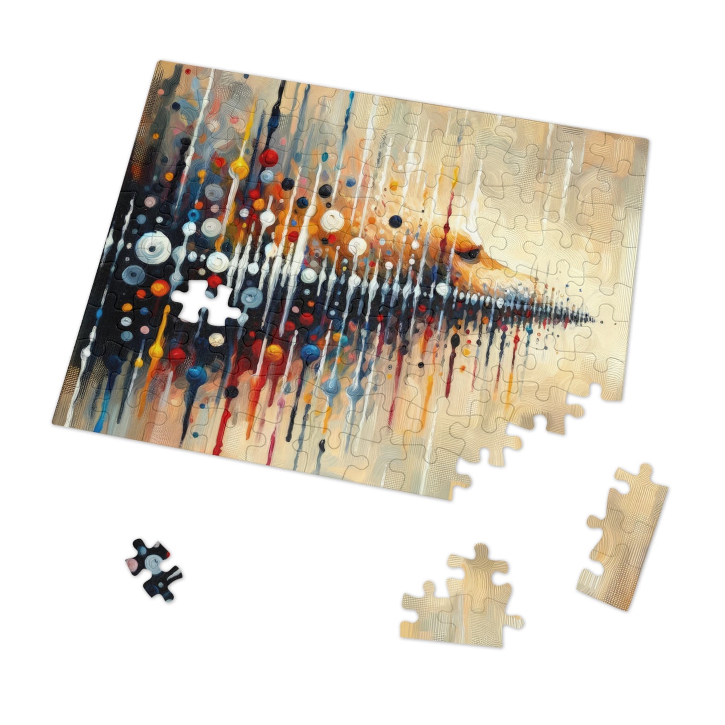 Distant Barking Echoes Jigsaw Puzzle (30, 110, 252, 500,1000-Piece)