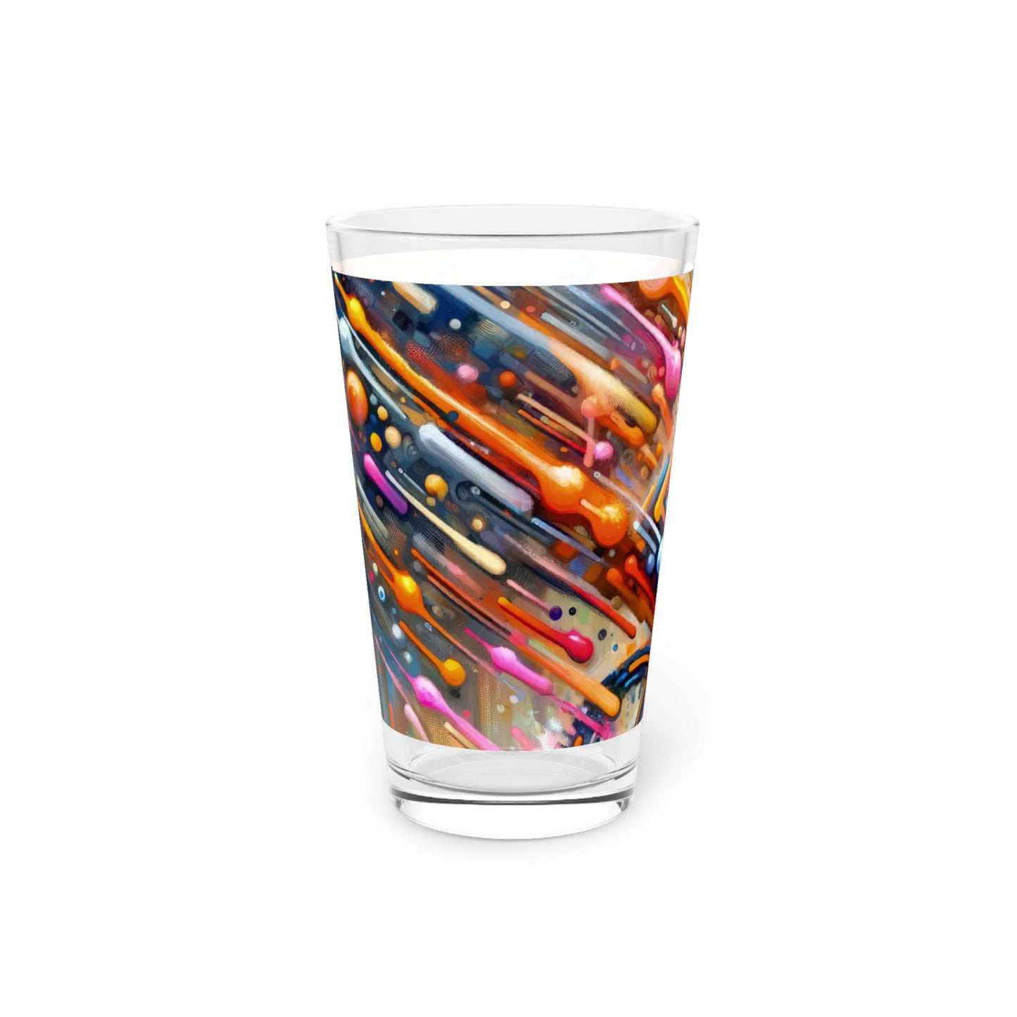 Vibrant Dynamic Sovereignty Pint Glass, 16oz