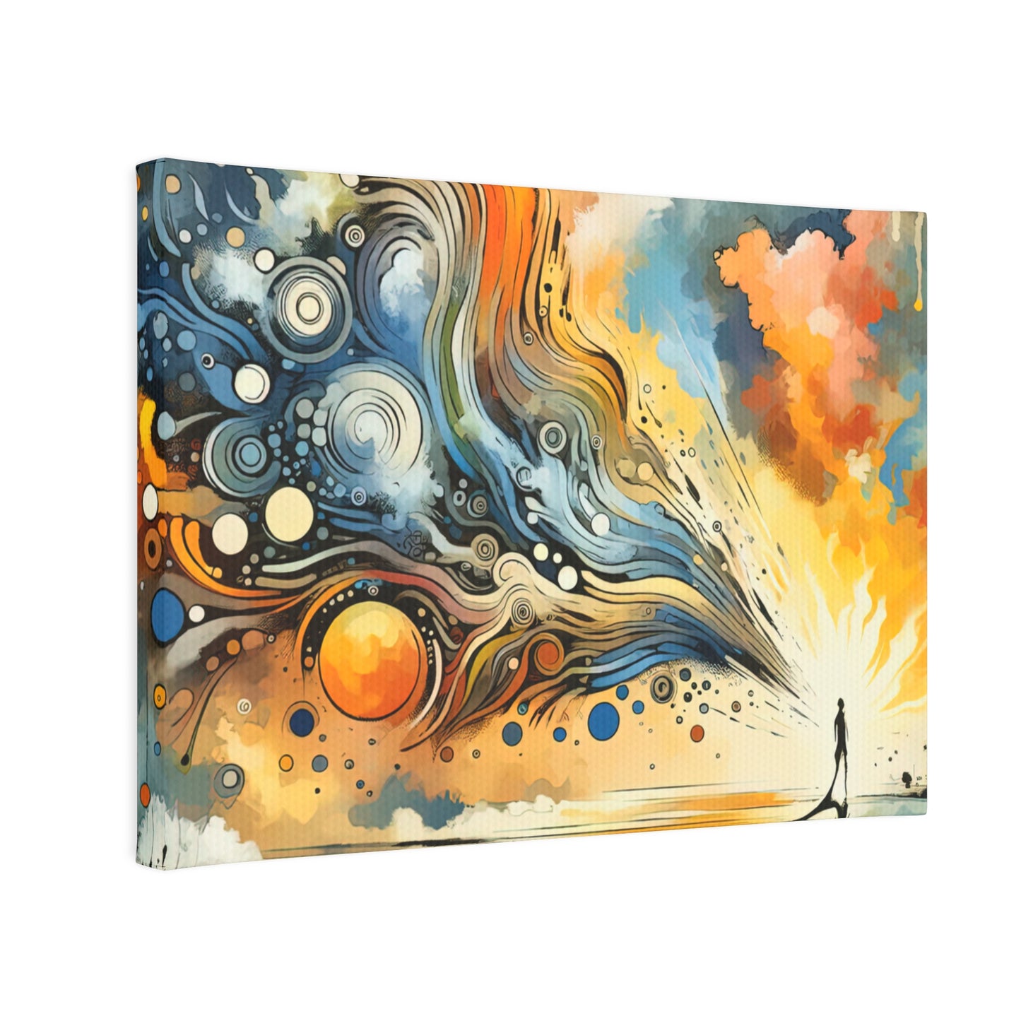 Intentional Awakening Reflection Canvas Photo Tile