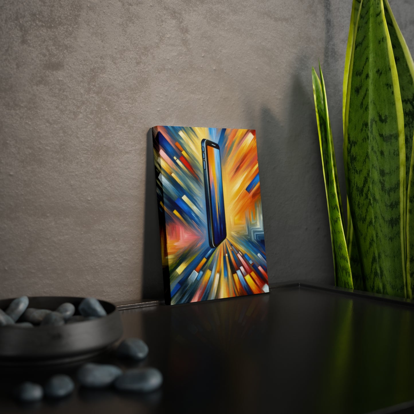 Connectivity Beacon Dichotomy Canvas Photo Tile