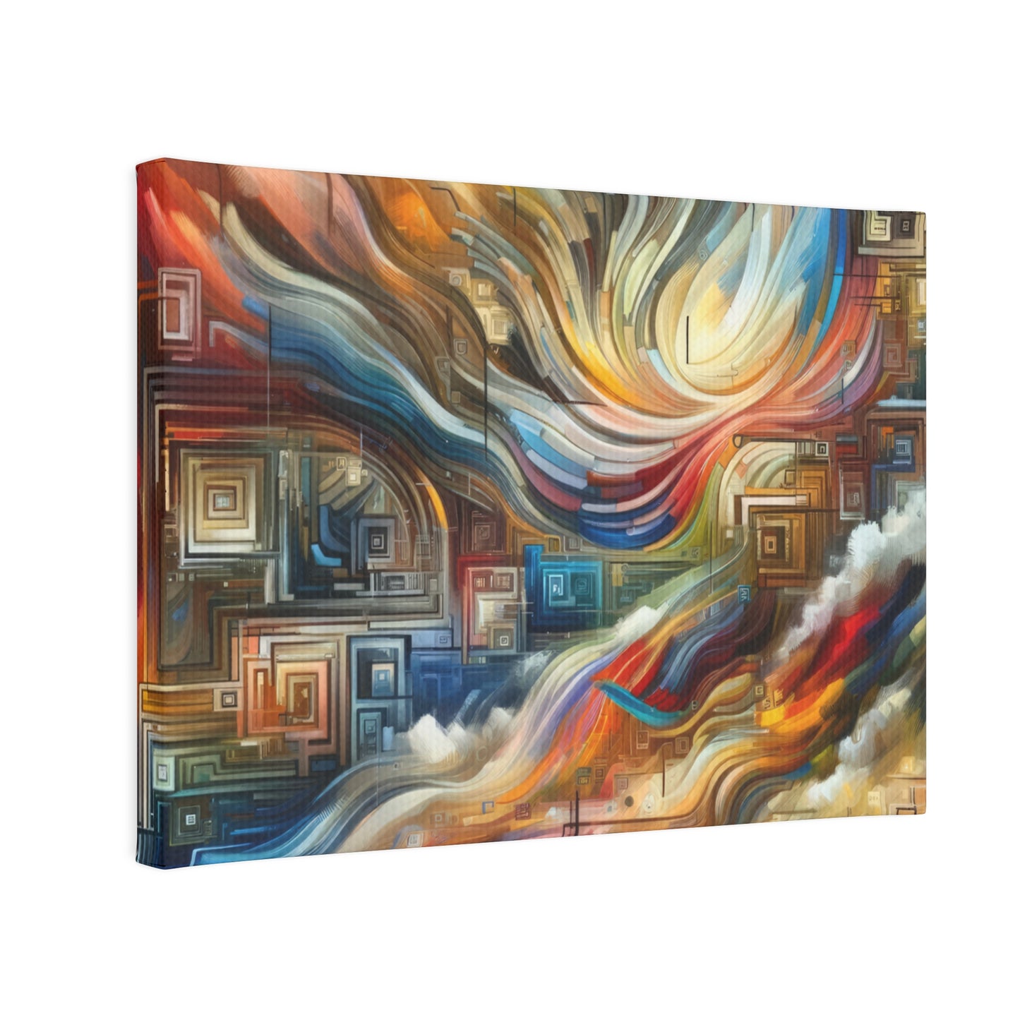 Woven Progress Tapestry Canvas Photo Tile