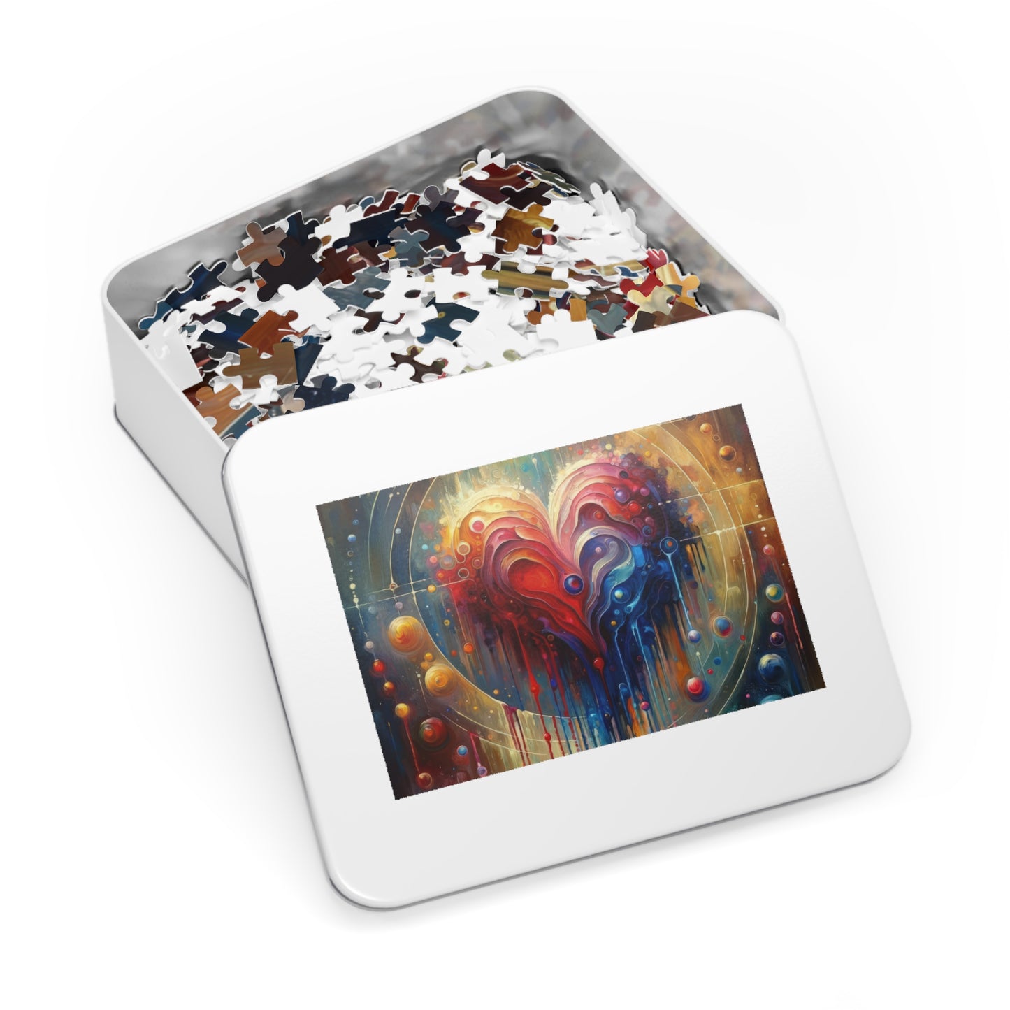 Unified Heart Reflections Jigsaw Puzzle (30, 110, 252, 500,1000-Piece)