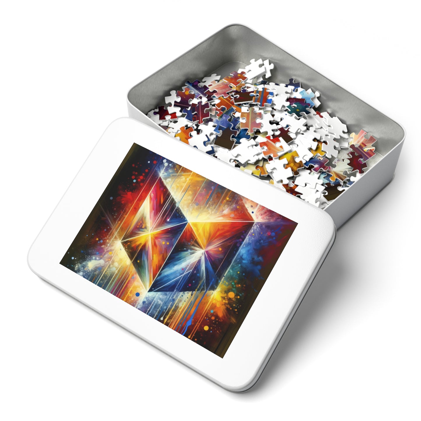 Prismatic Light Spectrum Jigsaw Puzzle (30, 110, 252, 500,1000-Piece)