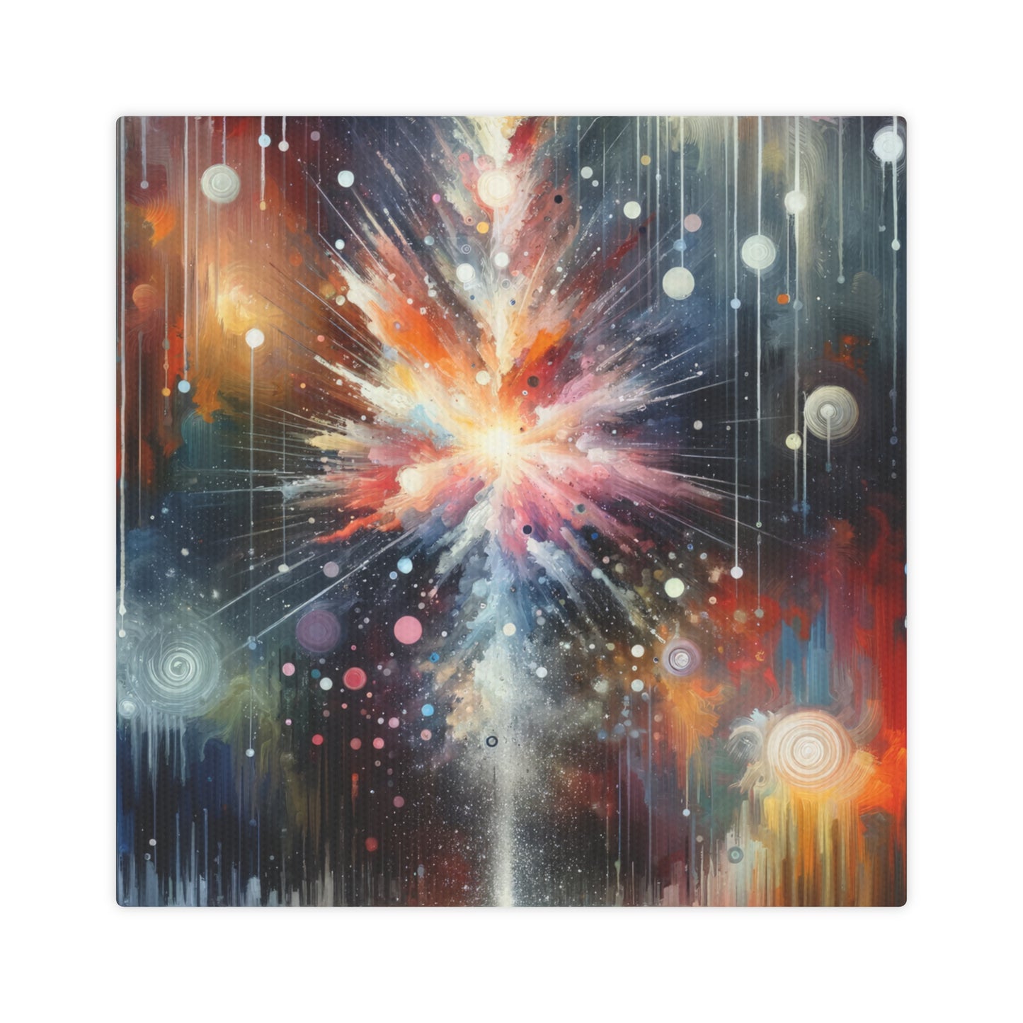 Galactic Mind Clarity Canvas Photo Tile