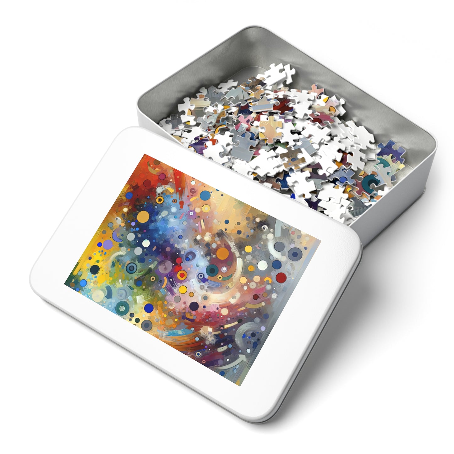 Humorous Unified Tachism Jigsaw Puzzle (30, 110, 252, 500,1000-Piece)